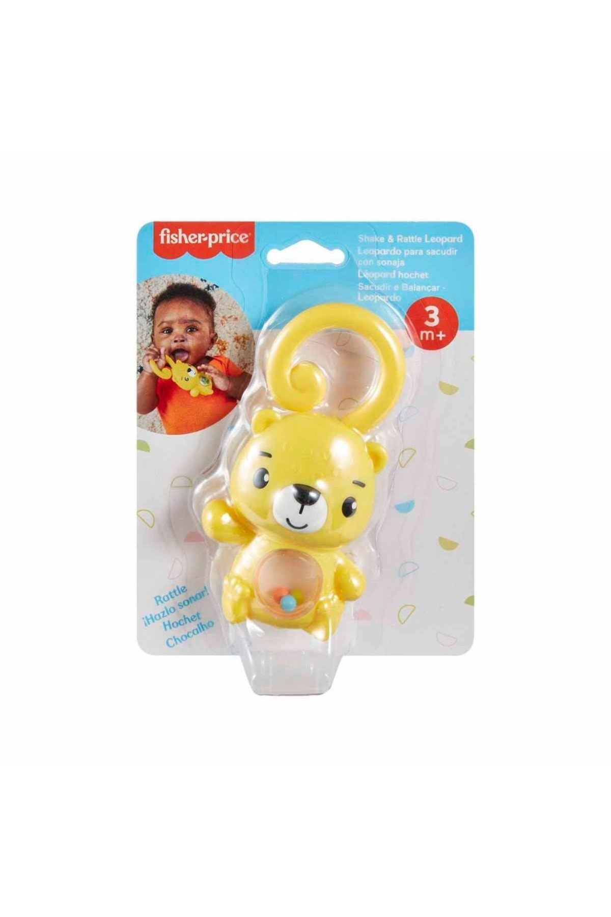 Fisher Price Eğlenceli Dostlar Çingirakli Leopar Hjw11-Hkd71