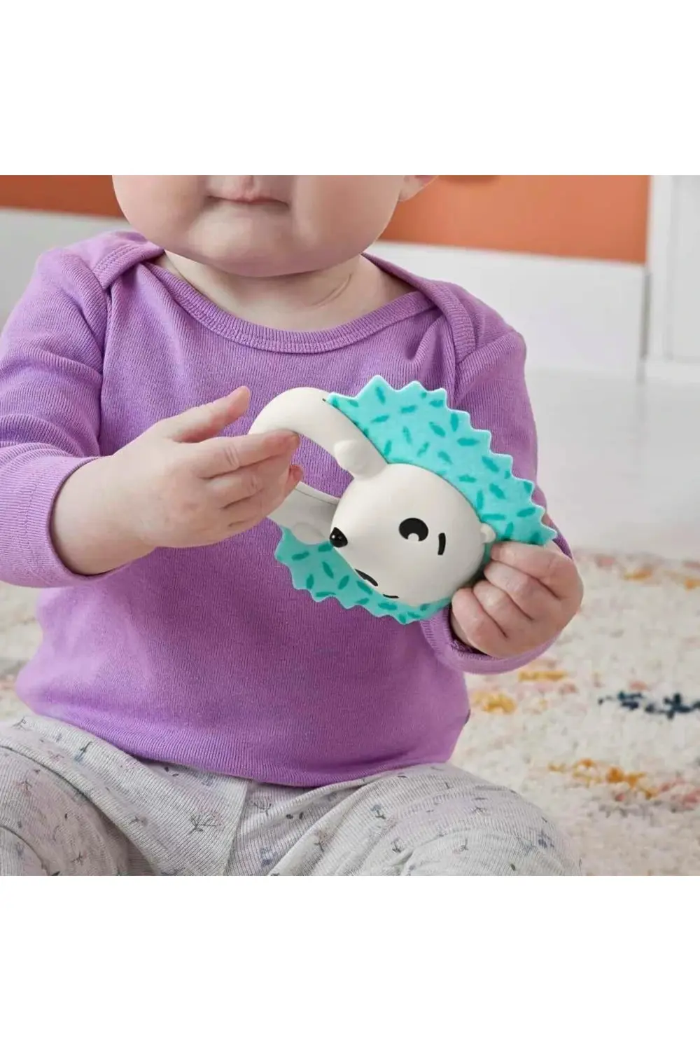 Eğlenceli Dostlar Çıngıraklı Dişlik - Kirpi HJW11-HKD72