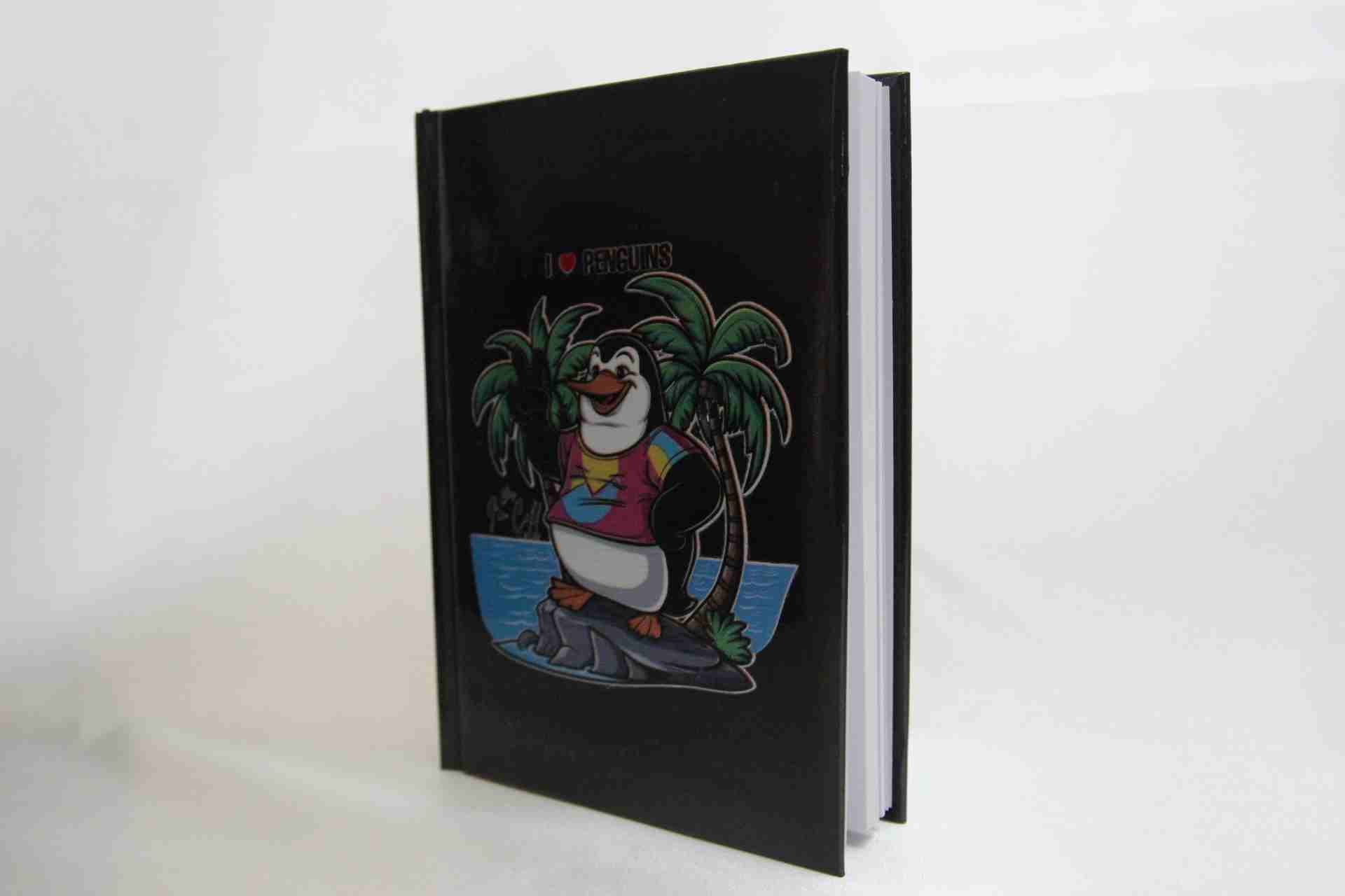 Eğlenceli Hediye Setleri - Penguen Kupa Bardak ve Defter Hediye Kutusu