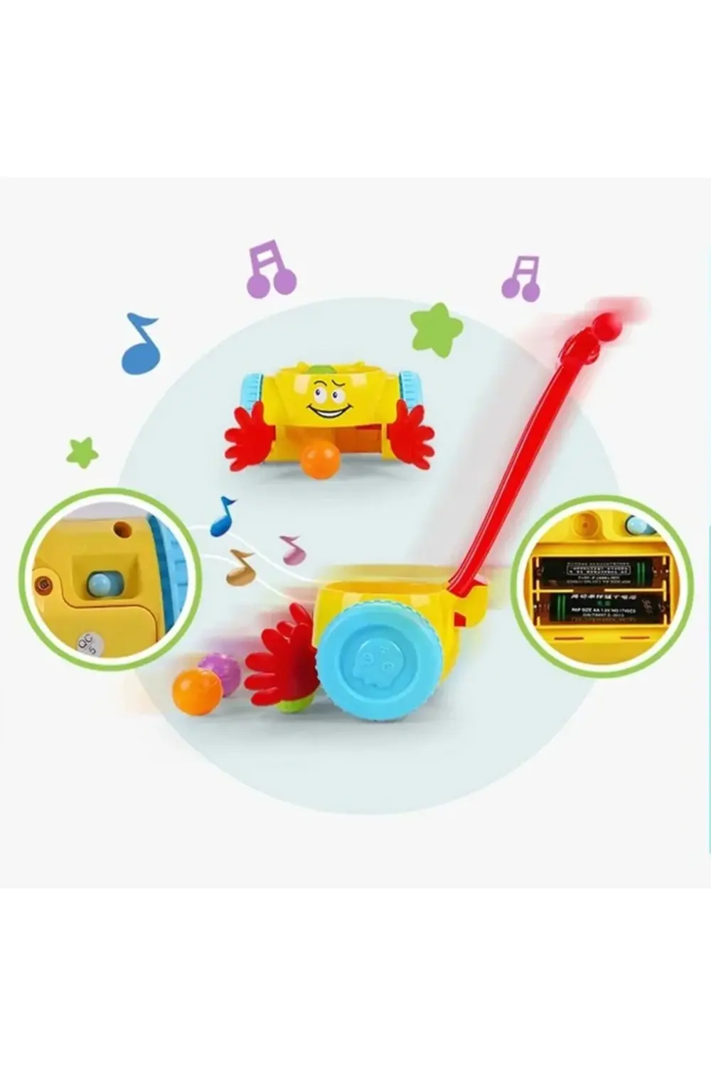 Eğlenceli Müzikli Neşeli Top Toplayıcı