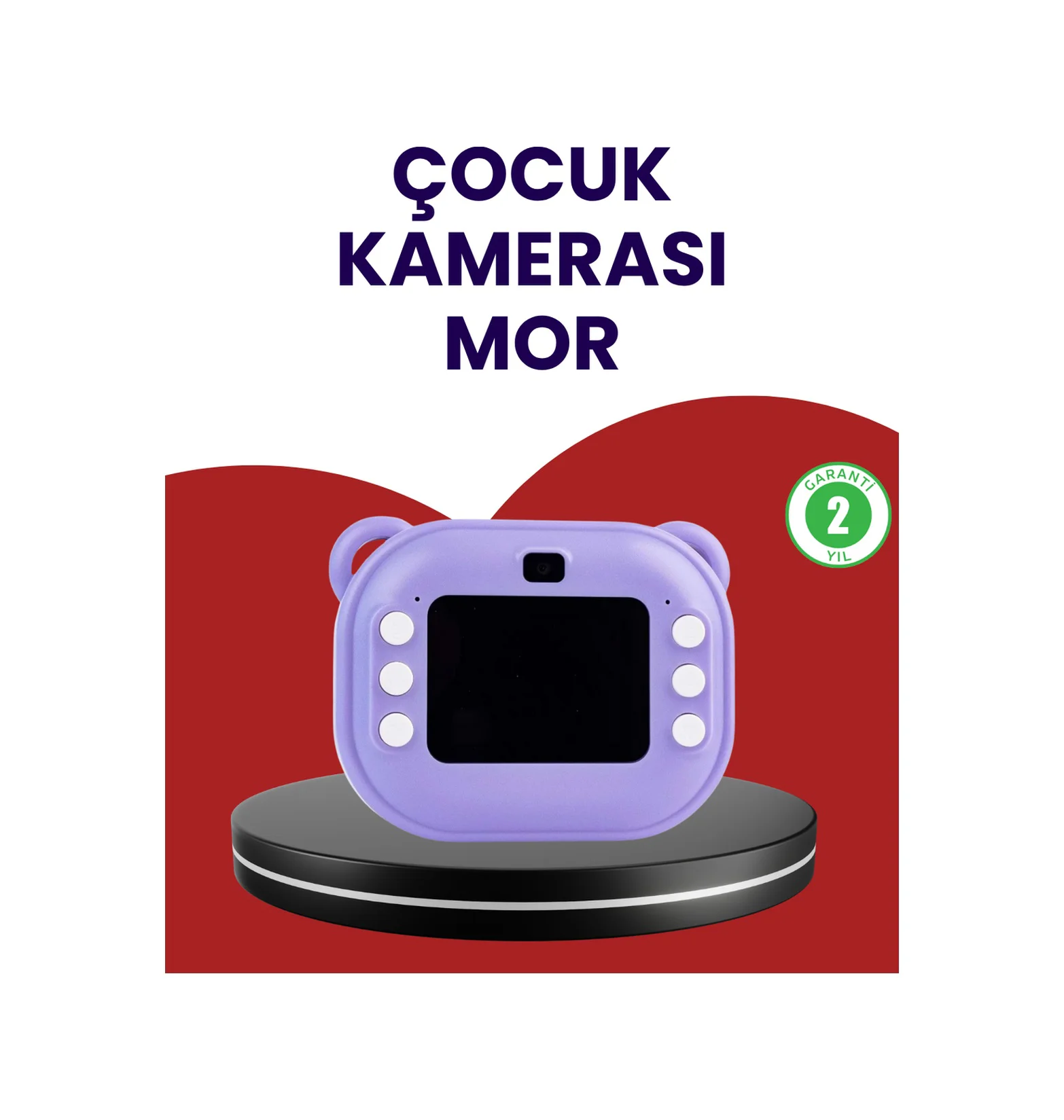 Eğlenceli Şipşak Çocuk Kamerası Oyun, Müzik Ve 18 Efektli Anında 