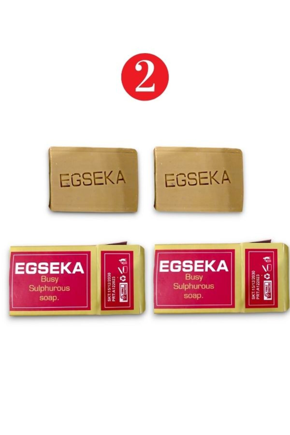 Egza Kükürtlü Sabun 2 Adet