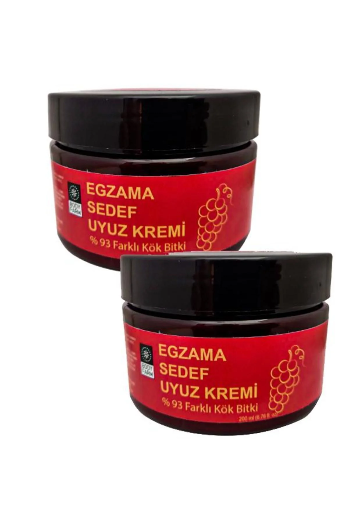 Egzama ve Kaşıntı Karşıtı Krem 200ml 2 Adet — %93 Etkili Cilt Bakımı