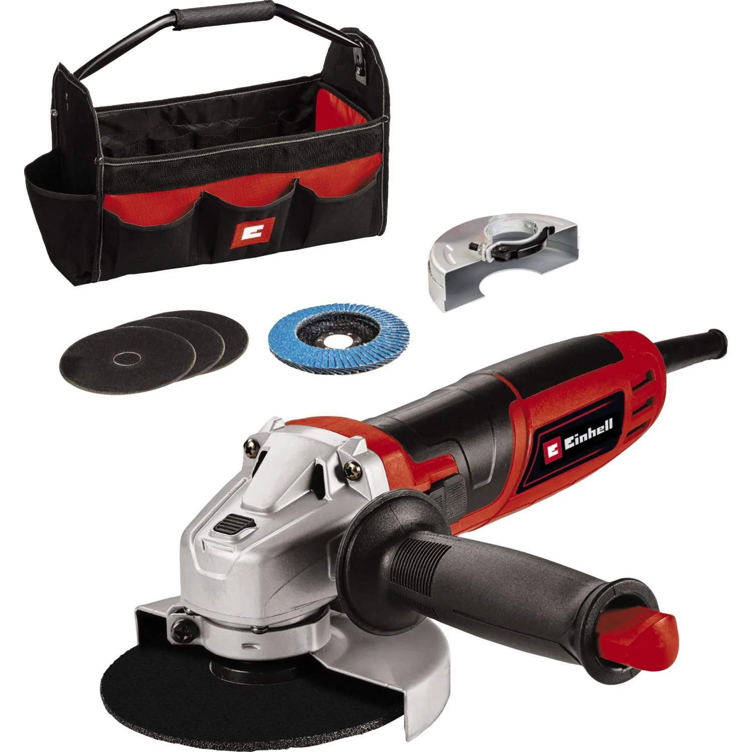 Einhell TC-AG 125/850 Kit Avuç Taşlama Makinesi 850W 125 mm Einhell TC-AG 125/850 Kit Avuç Taşlama Makinesi 850W 125 mm