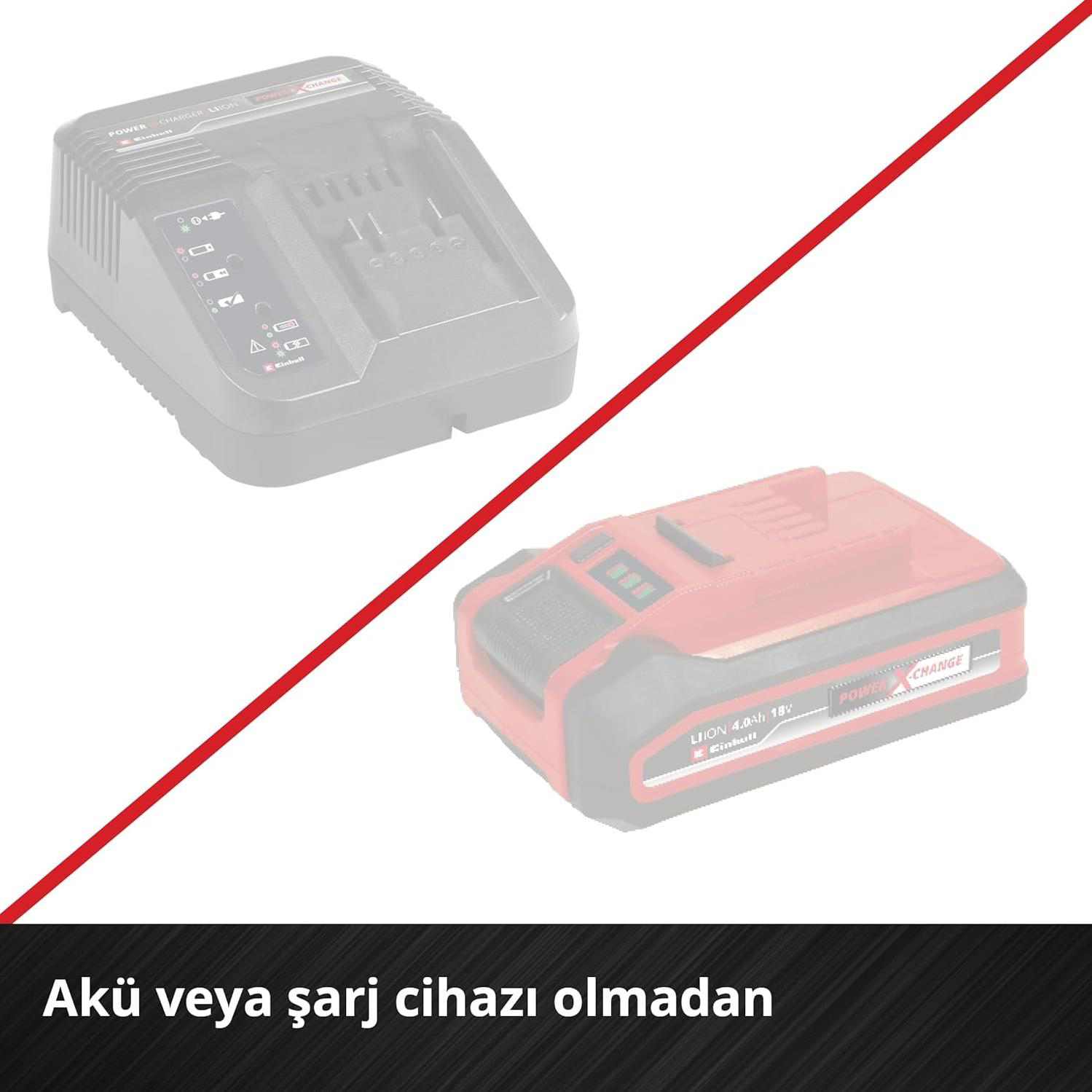 Einhell  Te-Ac 36/8 Li Of Set Akülü Kompresör - Çanta Tipi 18V 4.0