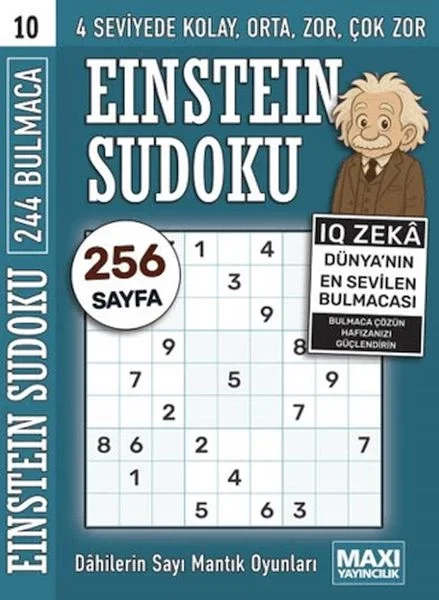 Einstein Sudoku 10 Fiyatı, Yorumları ve Özellikleri