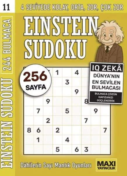 Einstein Sudoku 11 Fiyatı, Yorumları ve Özellikleri