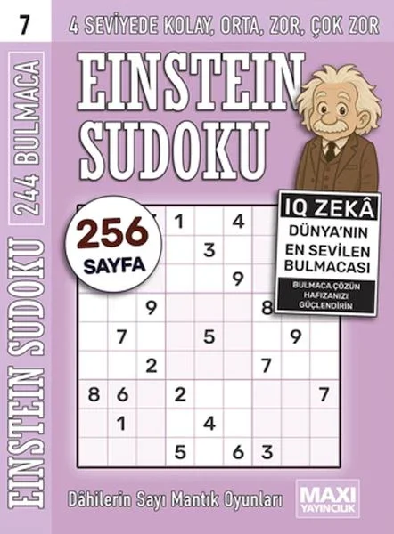 Einstein Sudoku 7 Fiyatı, Yorumları ve Özellikleri