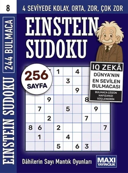 Einstein Sudoku 8 Fiyatı, Yorumları ve Özellikleri