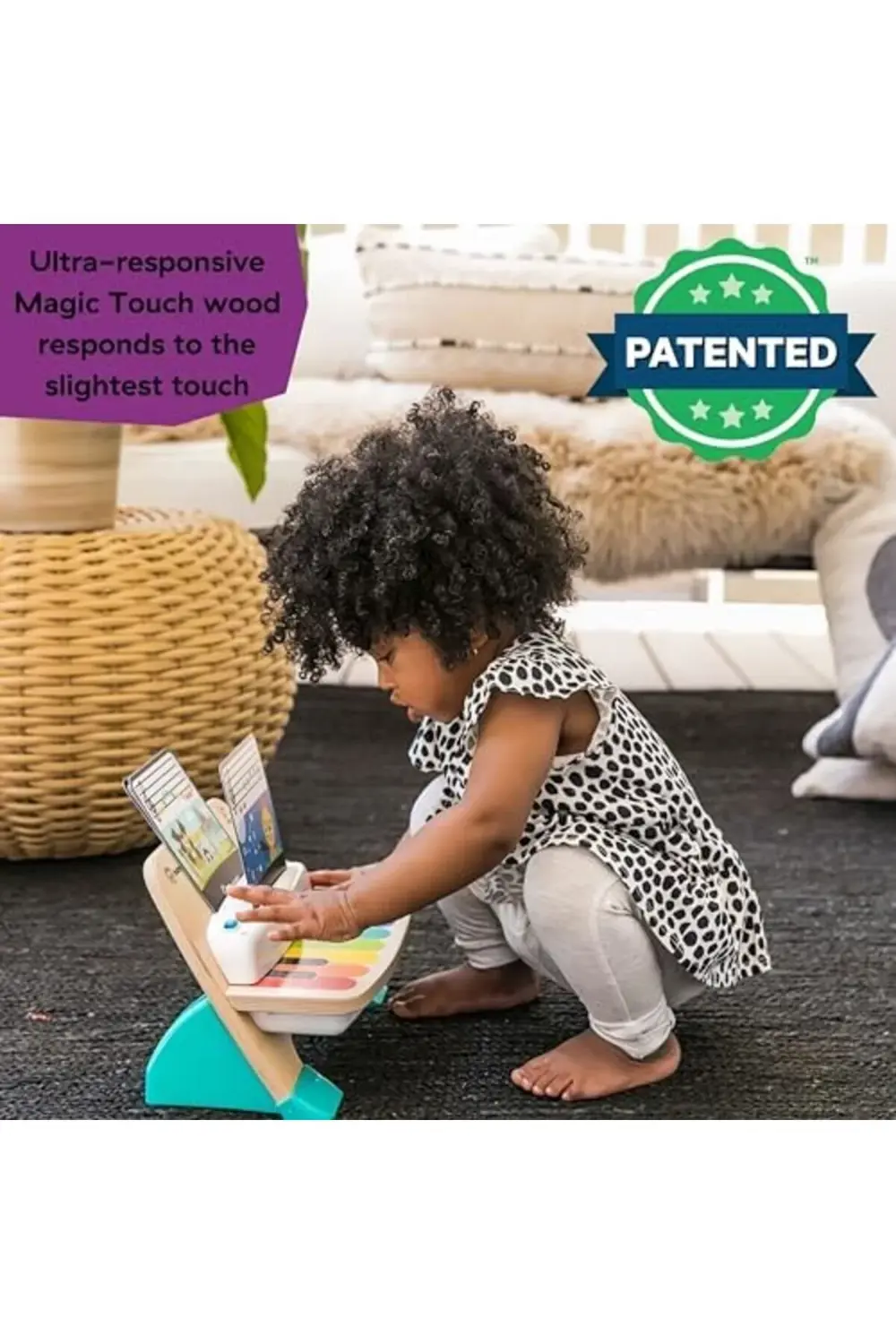 Einstein ve Hape Magic Touch Piyano Ahşap Müzikli Yürümeye Başlay