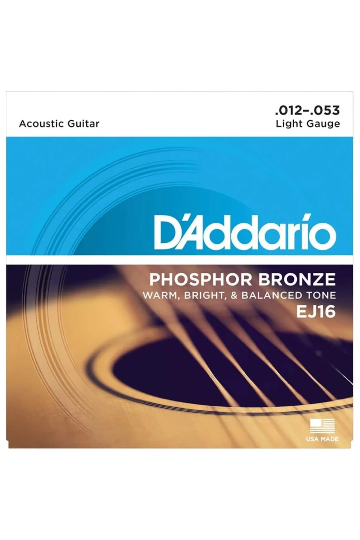 EJ16 Phosphor Bronze Akustik Gitar Teli (12-53)