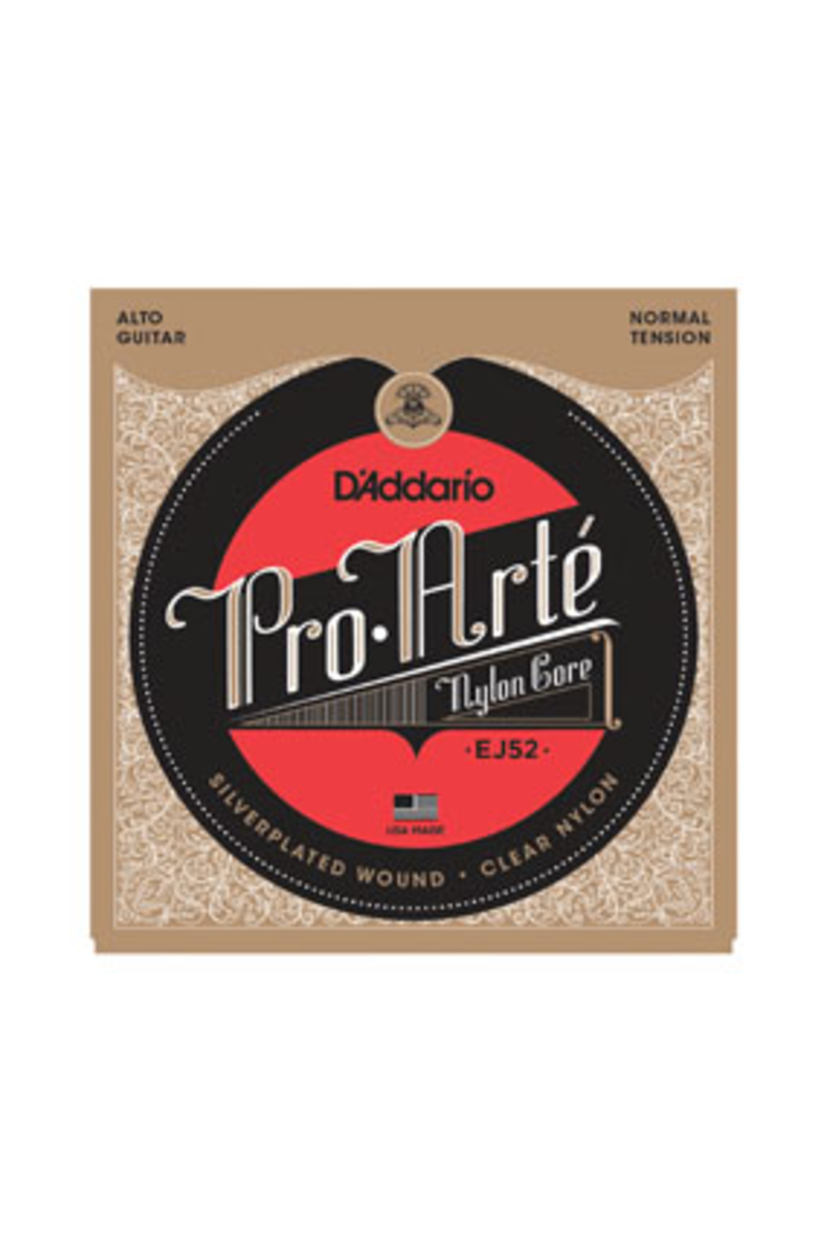 Daddario Ej52 Klasik Tel Set Alto Gitar, Pro-Arte, Silverplated