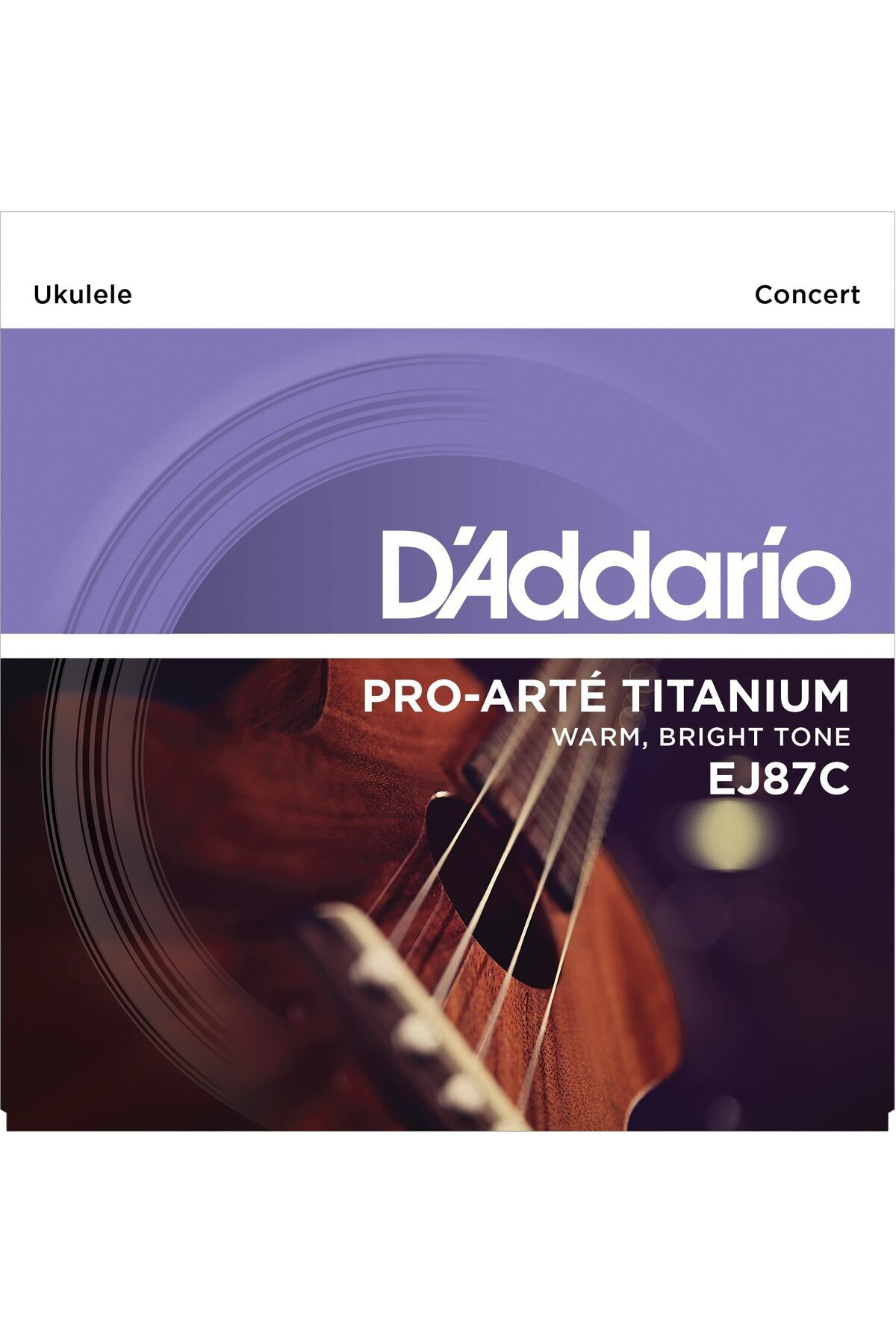 EJ87C Concert Ukulele Teli (Pro-Arte Titanium)