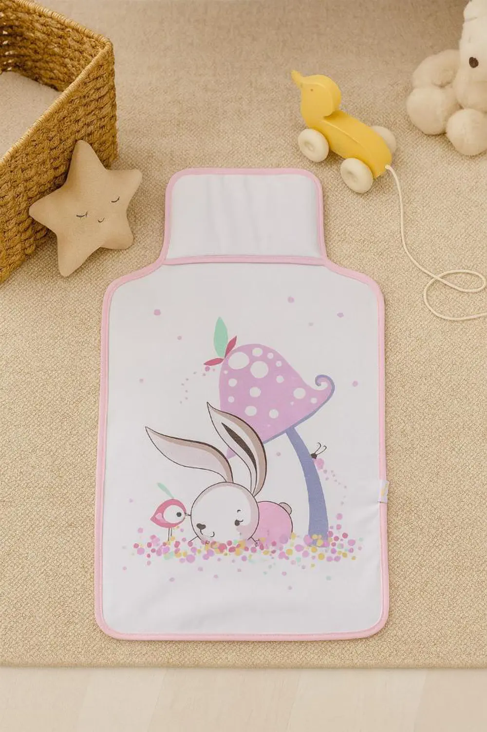 Ekebaby Desenli Pratik Alt Açma Tavşan EKE.TVSN.5008