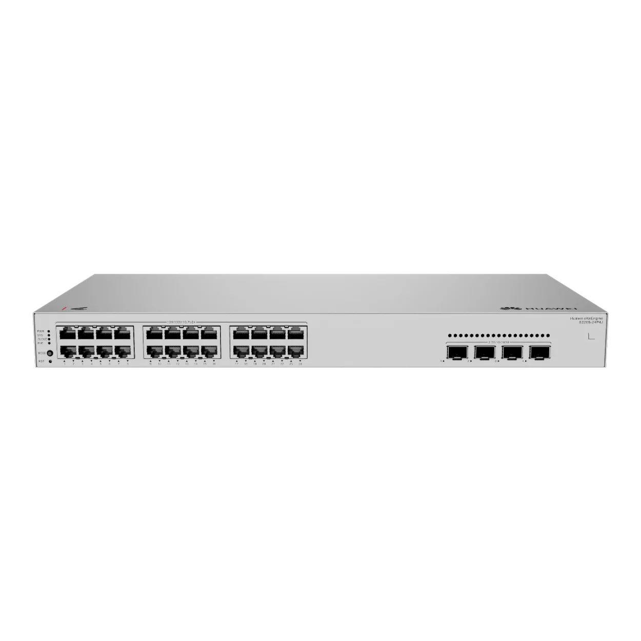 eKit S220S-24P4J 24*10/100/1000BASE-T 4*2.5GE Sfp 400W Poe+ Switc