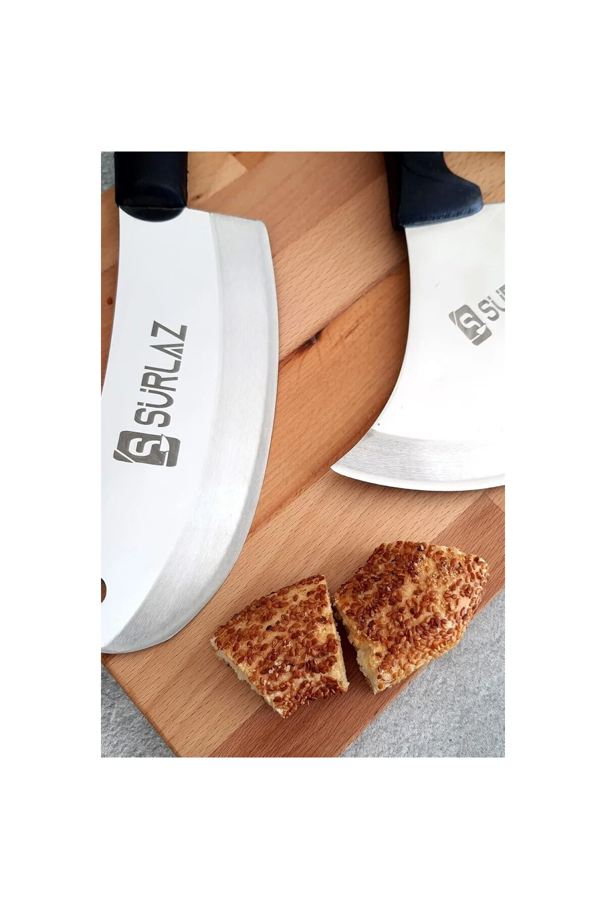Ekmek Bıçağı Börek Bıçağı Pide Kesici Zırh Bıçak Seti 2'Li Ekmek Bıçağı Börek Bıçağı Pide Kesici Zırh Bıçak Seti 2'Li