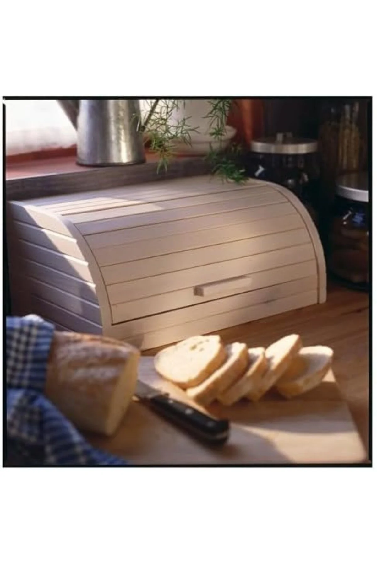 Ekmek Kutusu Çam Ekmeklik MeridyenDukkan 40x26x17 Çam Ekmek Kutus