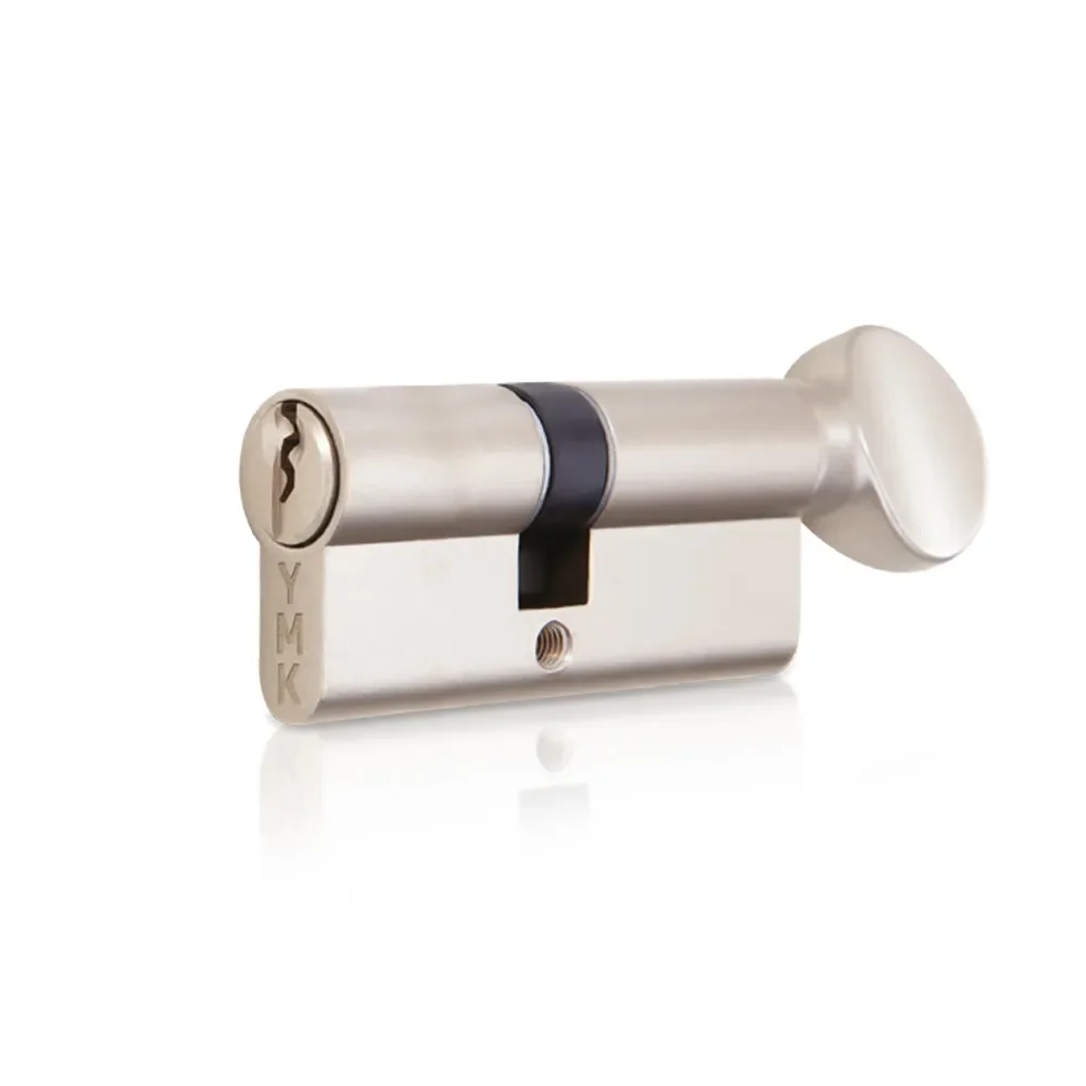 Eko 90mm Saten Cerman Mandallı Hibrit Barel, Kapı Silindiri Eko 90mm Saten Cerman Mandallı Hibrit Barel, Kapı Silindiri