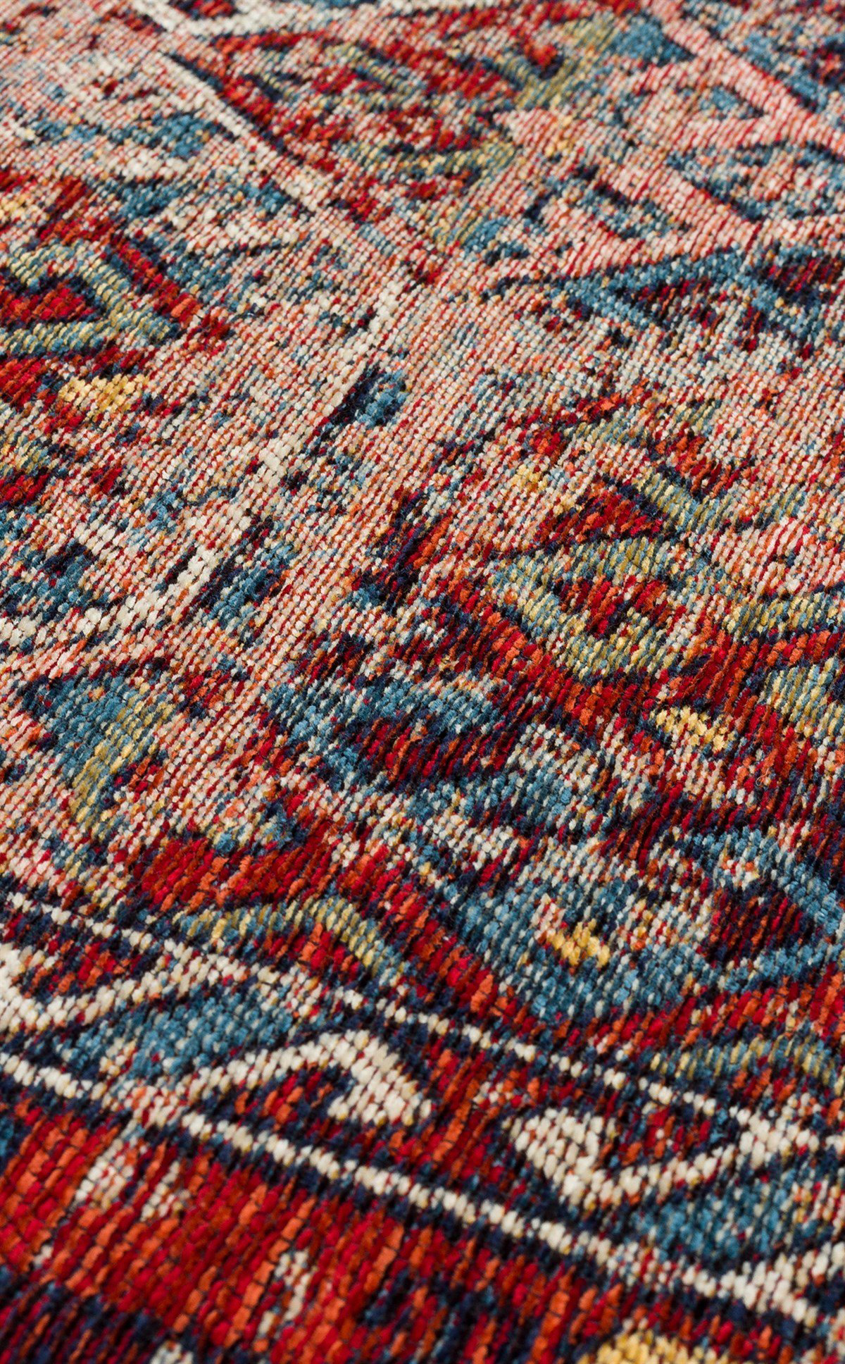Eko Anadolu Antik Desenli Yıkanabilir Kaymaz Tabanlı Etnik Kilim 