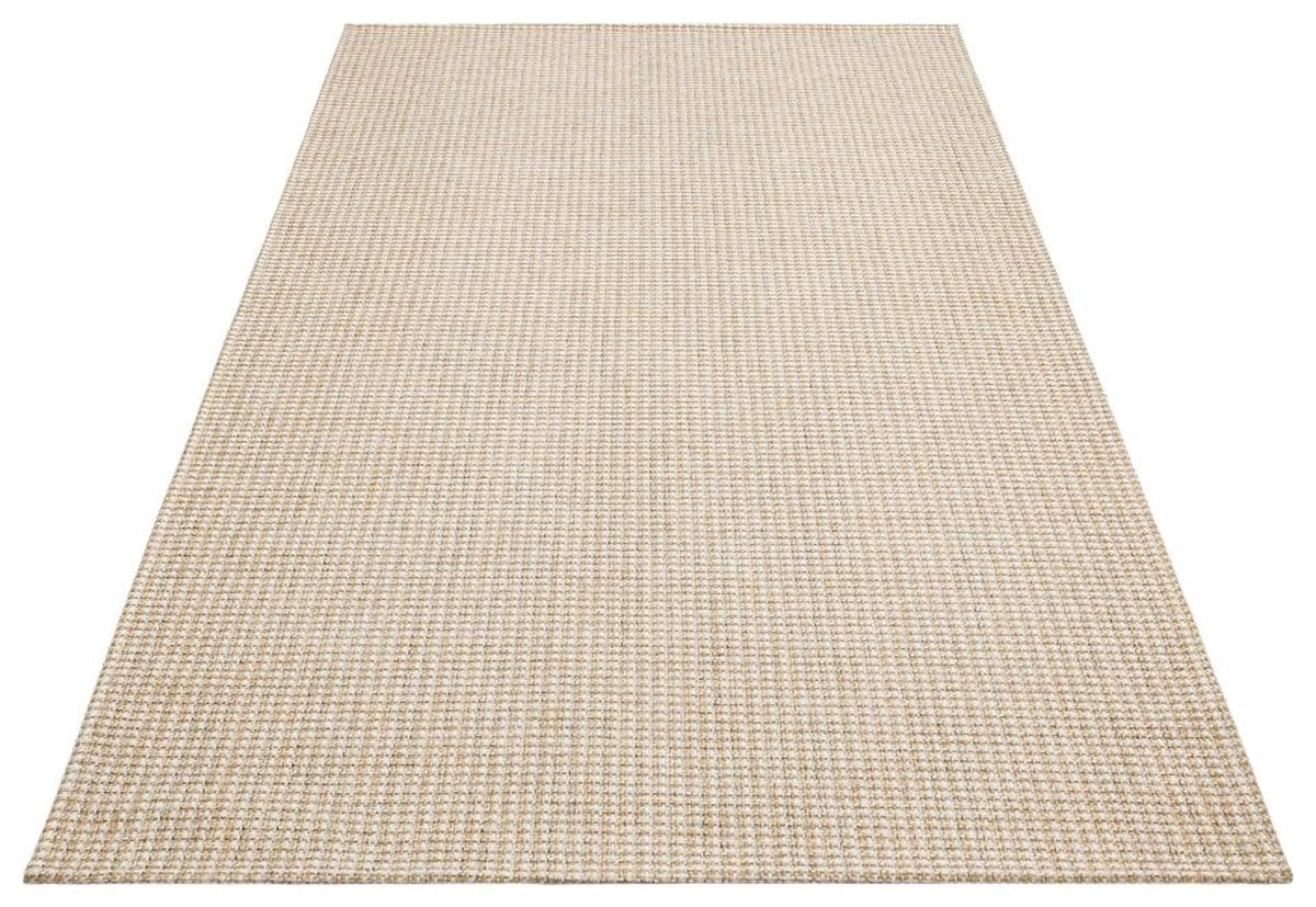Eko Brooklyn Hasır Görünümlü Kaymaz Dokuma Modern Kilim BRK01 Gri