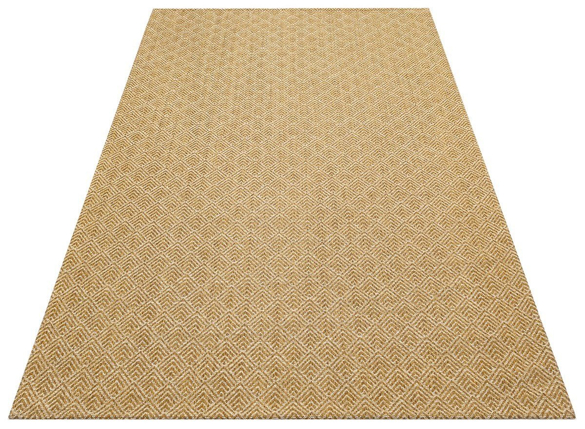 Eko Brooklyn Hasır Görünümlü Kaymaz Renkli Dokuma Modern Kilim BR