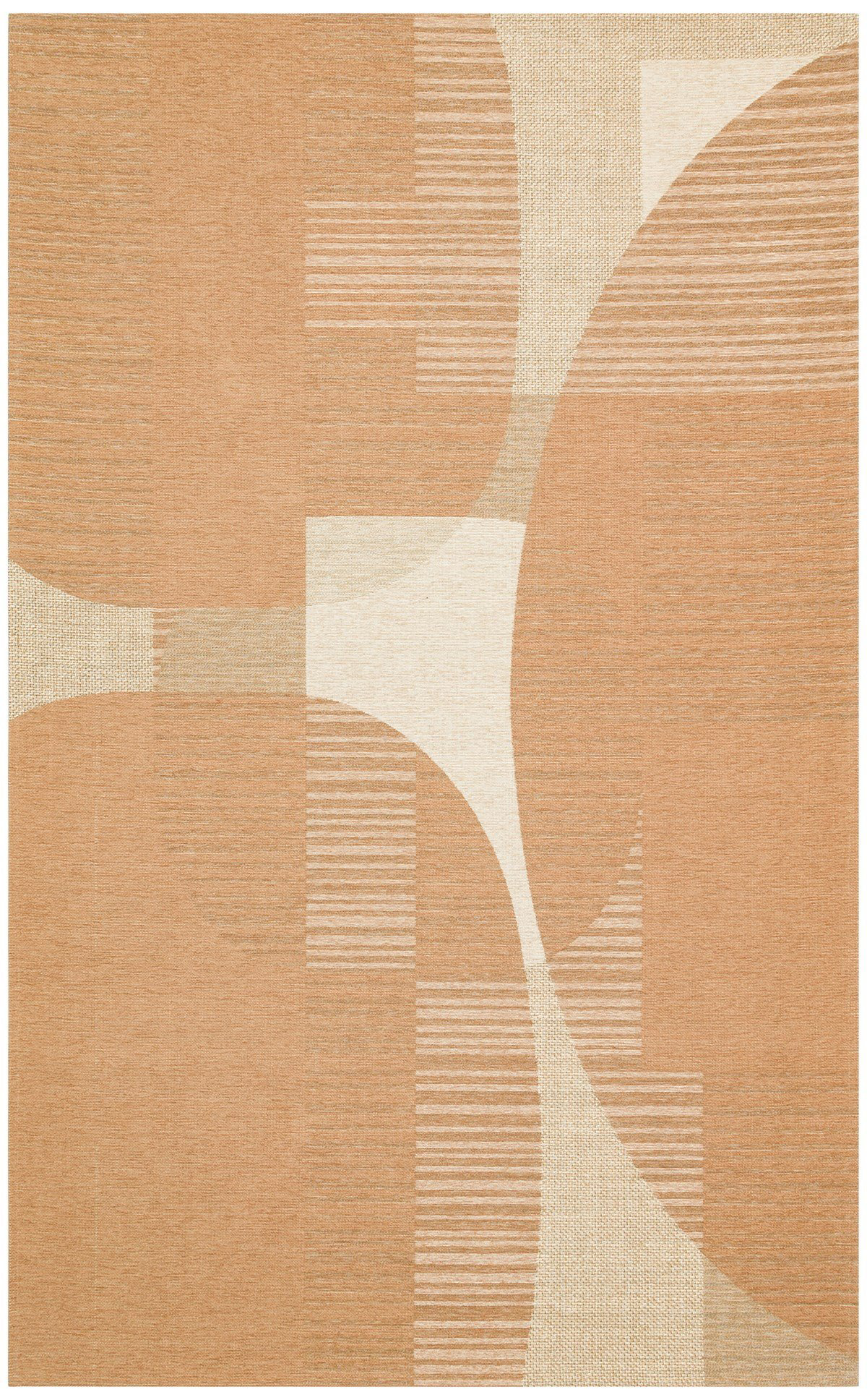 Eko Brooklyn Hasır Görünümlü Kaymaz Renkli Dokuma Modern Kilim BR
