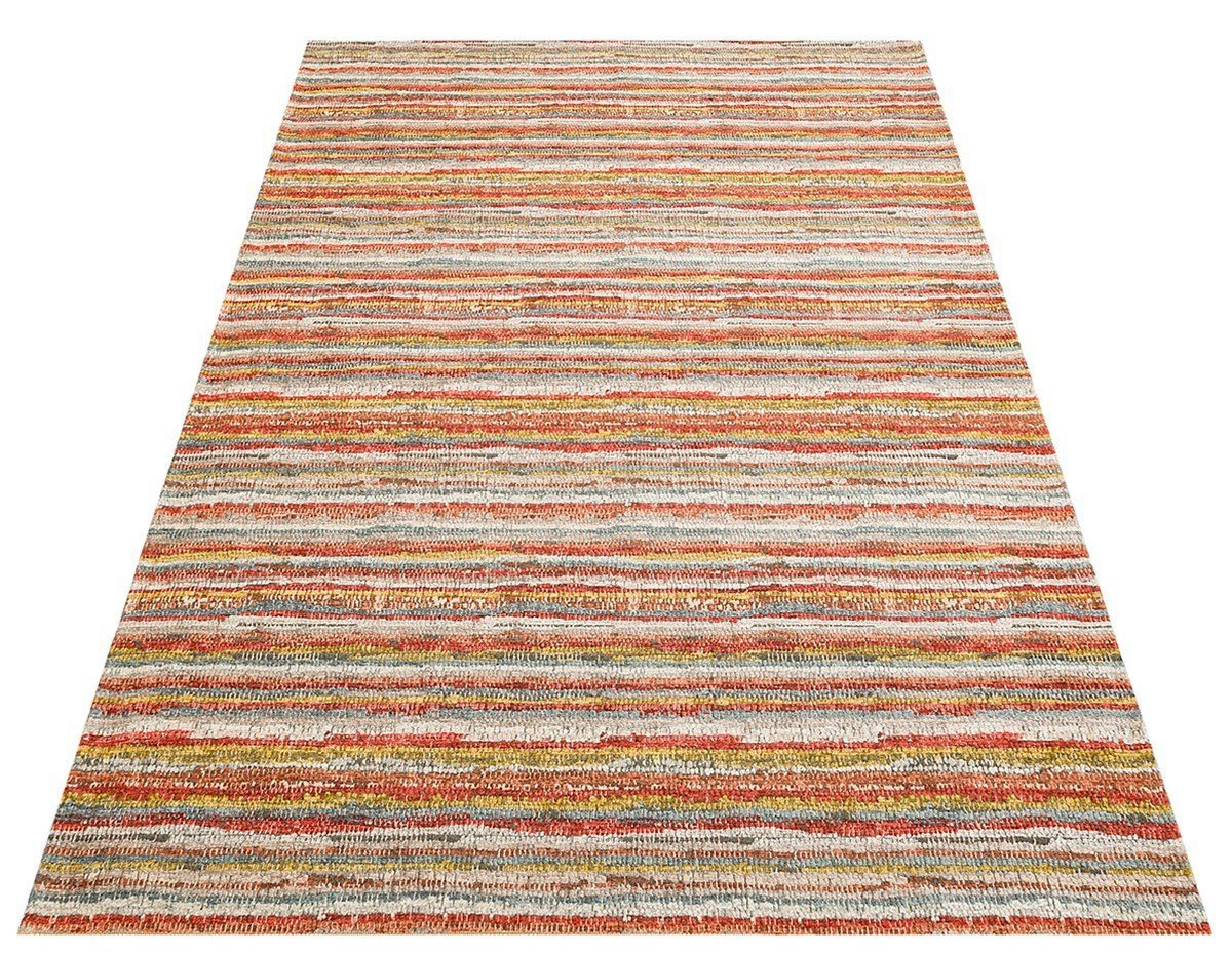 Eko Brooklyn Hasır Görünümlü Kaymaz Renkli Dokuma Modern Kilim BR