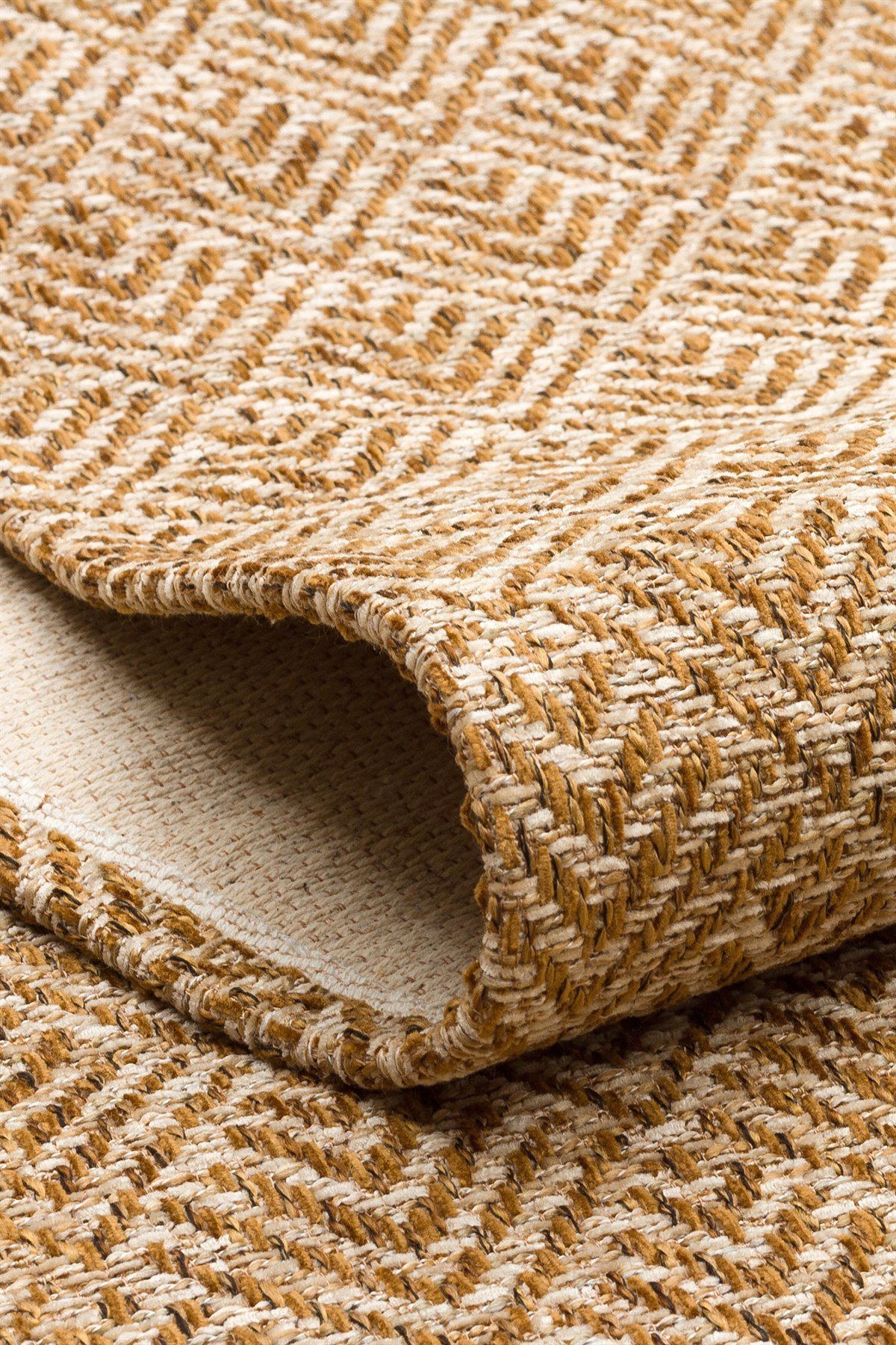Eko Brooklyn Hasır Görünümlü Kaymaz Renkli Dokuma Modern Kilim BR
