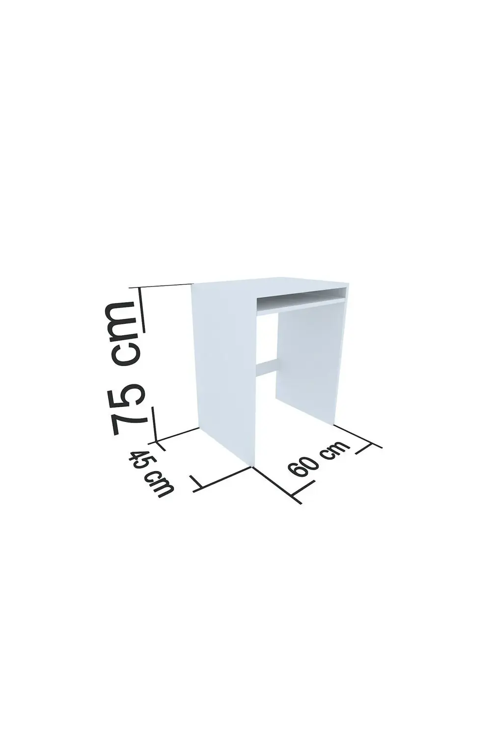 Eko Çalışma Masası / Beyaz