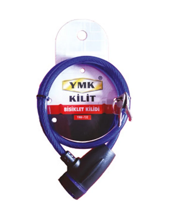 Eko Çelik Halatlı, İzoleli Bisiklet Kilidi - 8mm, 65 Cm Eko Çelik Halatlı, İzoleli Bisiklet Kilidi - 8mm, 65 Cm