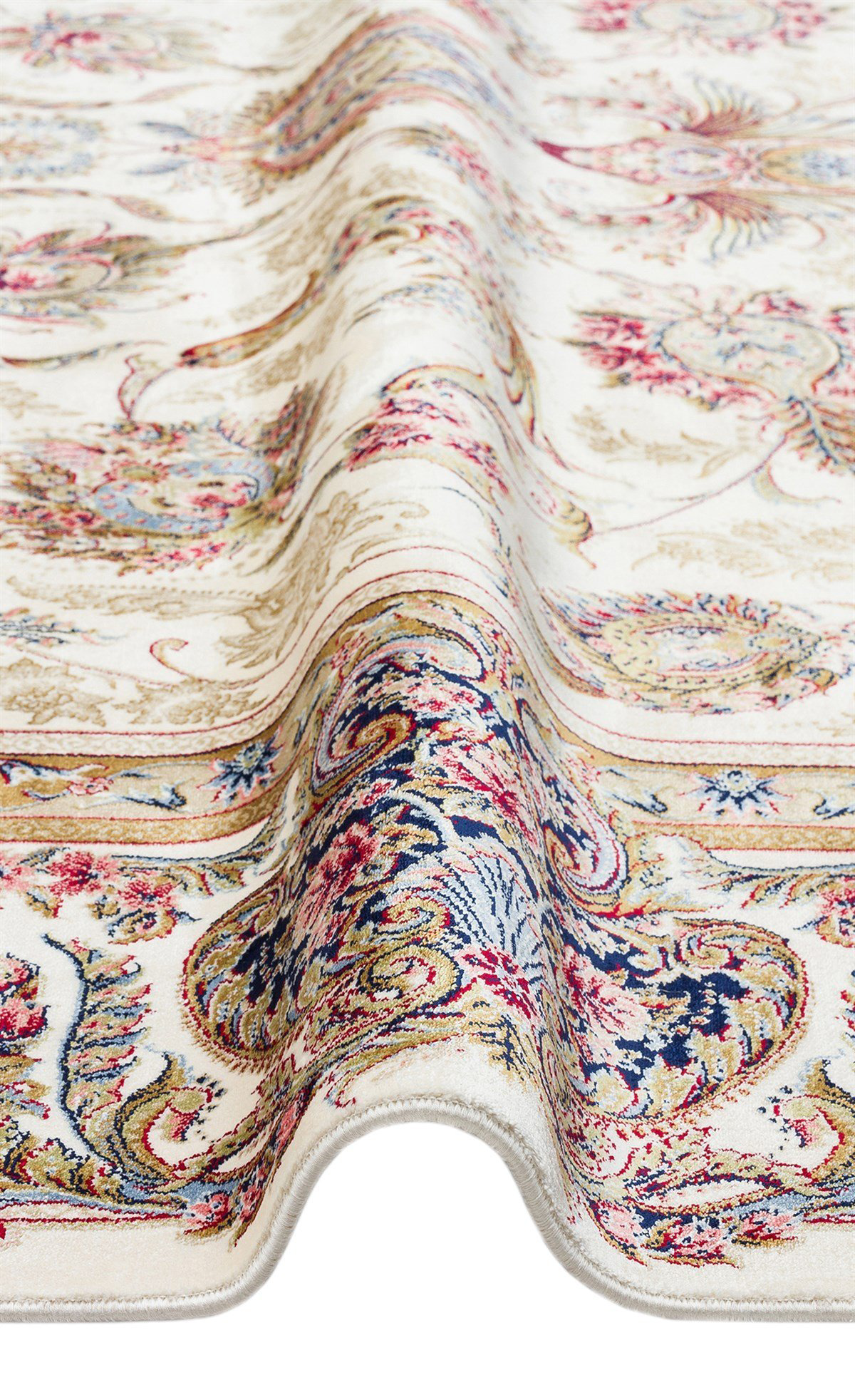 Saten Halı Eko İsfahan Klasik Yüksek Dokuma Sıklığında Naturel Viskon Halı İ Saten Halı Eko İsfahan Klasik Yüksek Dokuma Sıklığında Naturel Viskon Halı İ