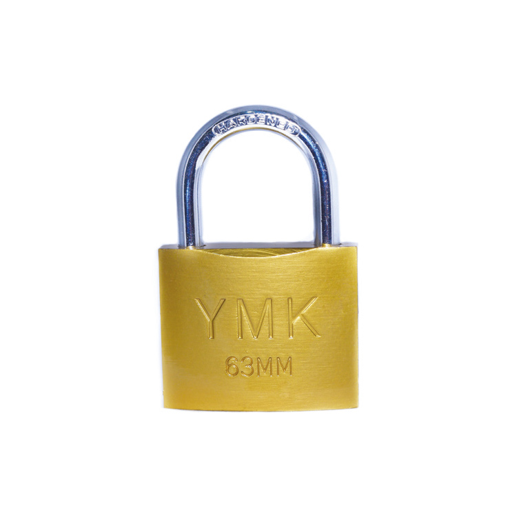 Eko Sarı Boyalı Kısa Kancalı Asma Kilit 63mm Eko Sarı Boyalı Kısa Kancalı Asma Kilit 63mm
