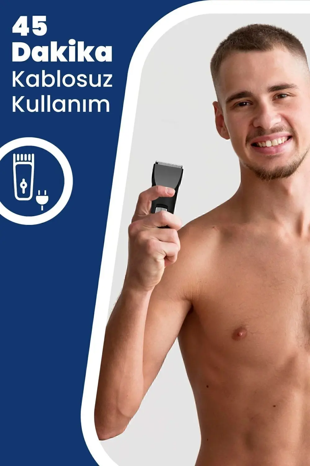 Ekol Şarjlı Saç Sakal Tıraş Makinesi