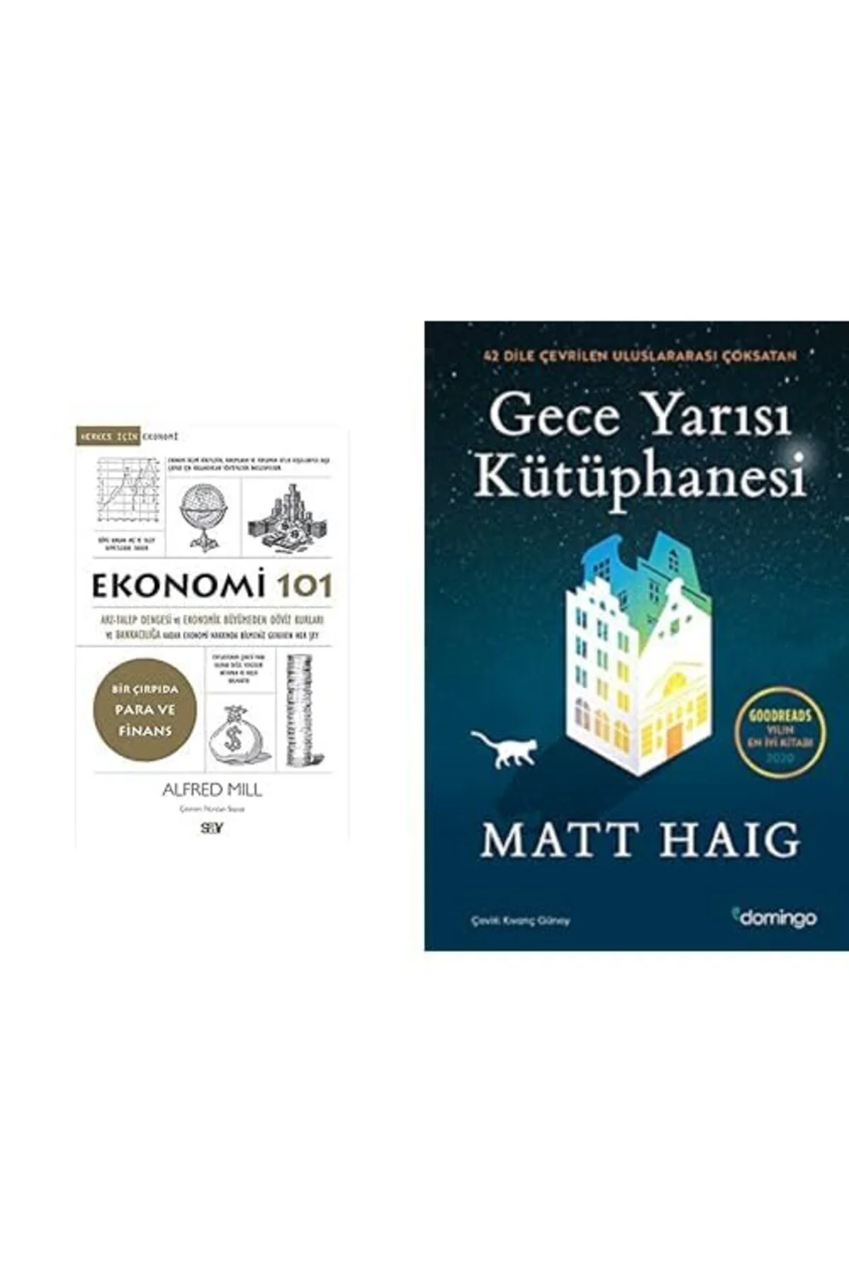 EKONOMI 101+GECEYARISI KUTUPHANESI;2 SET
