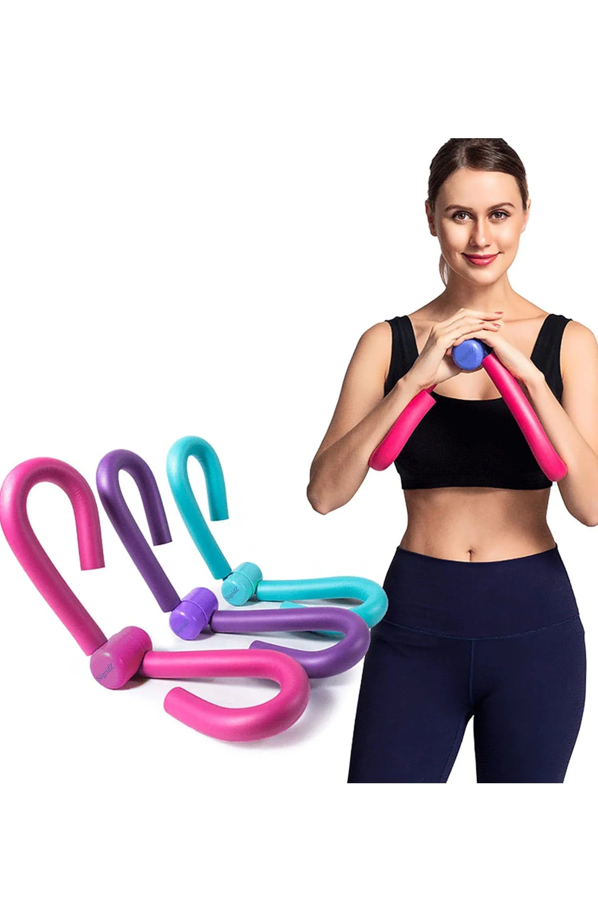 Ekonomik Pilates Seti 9 Parça İçeren Ev & Salon Tipi Plates Topu 