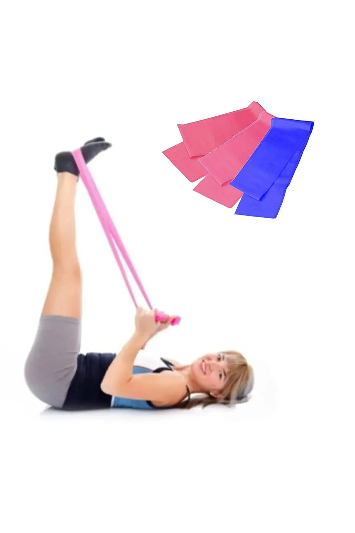 Ekonomik Pilates Seti 9 Parça İçeren Ev & Salon Tipi Plates Yoga 