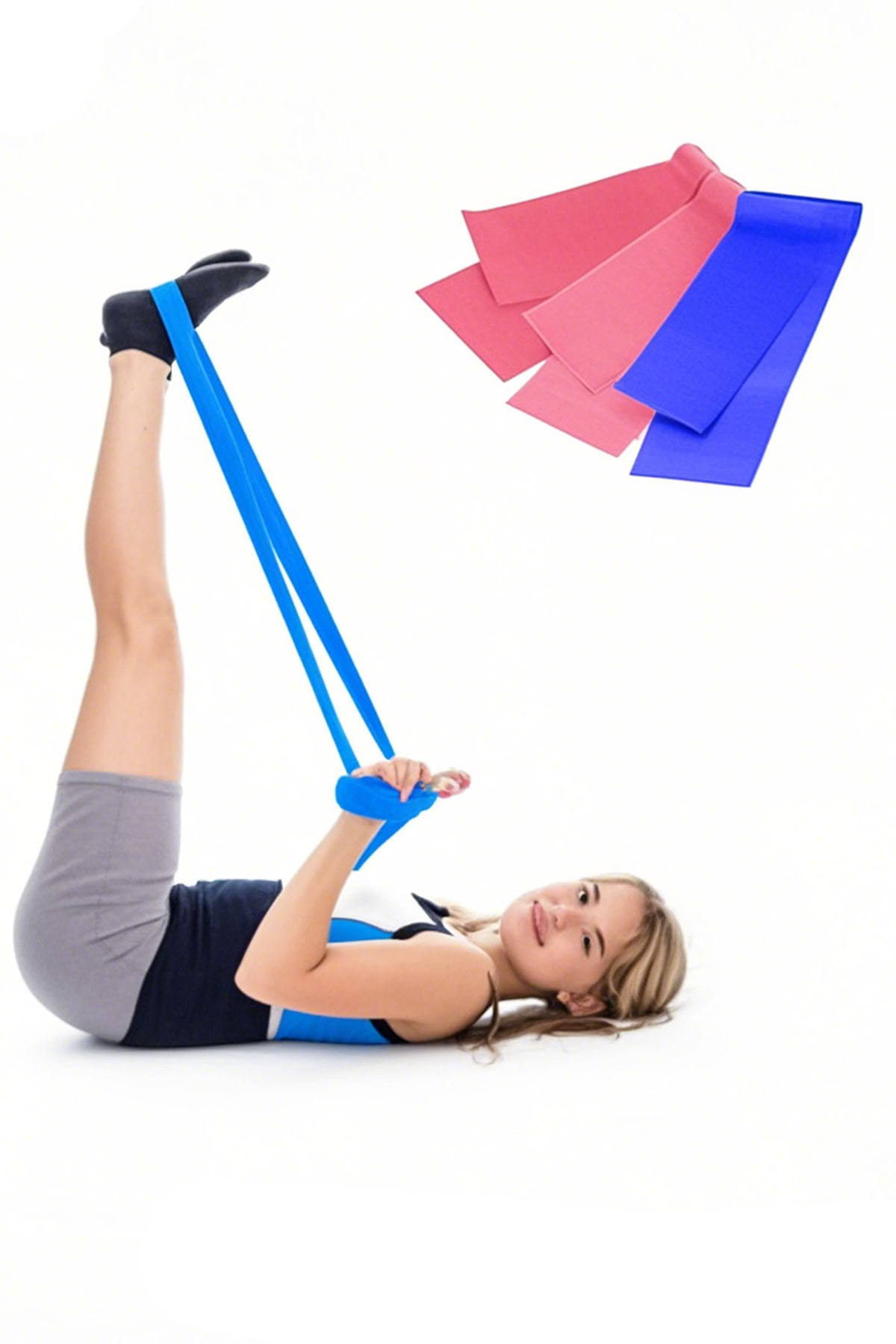 Ekonomik Pilates Seti 9 Parça İçeren Ev & Salon Tipi Plates Topu