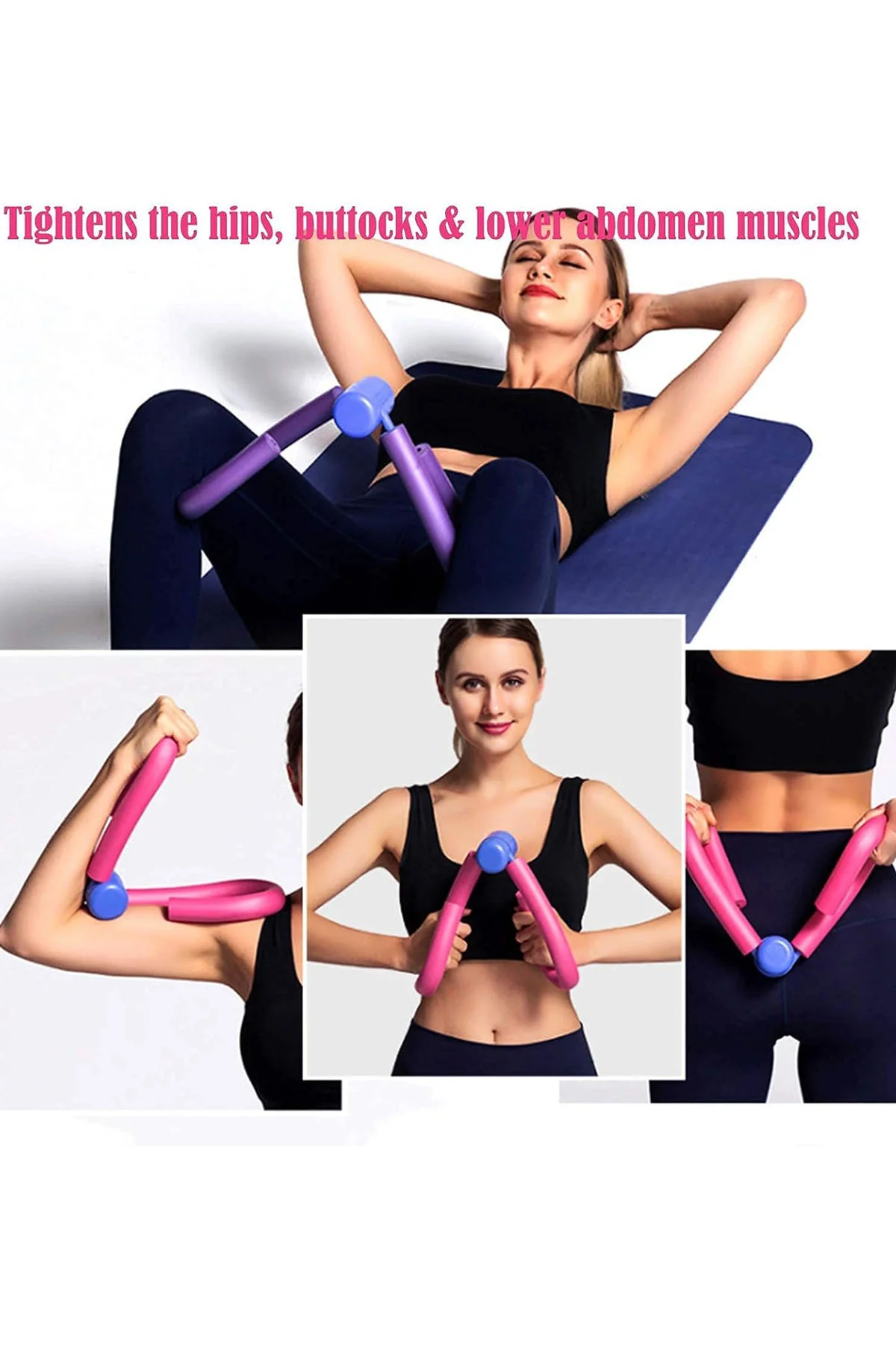 Ekonomik Pilates Seti 9 Parça İçeren Ev & Salon Tipi Plates Topu 