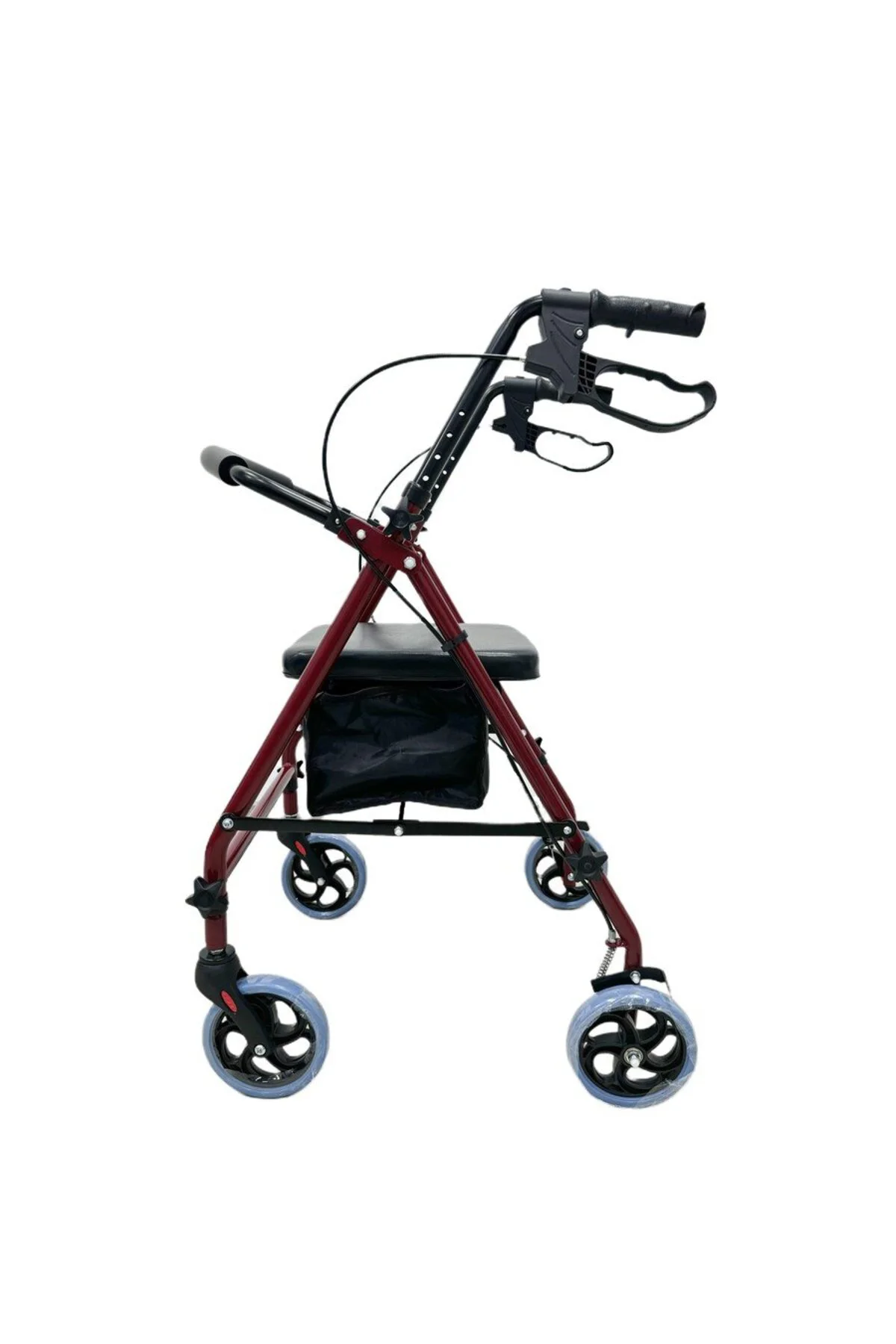 Ekonomik Rolatör Tekerlekli Rollator Yürüteç Hasta Yaşlı Yürüteci - Görsel 2