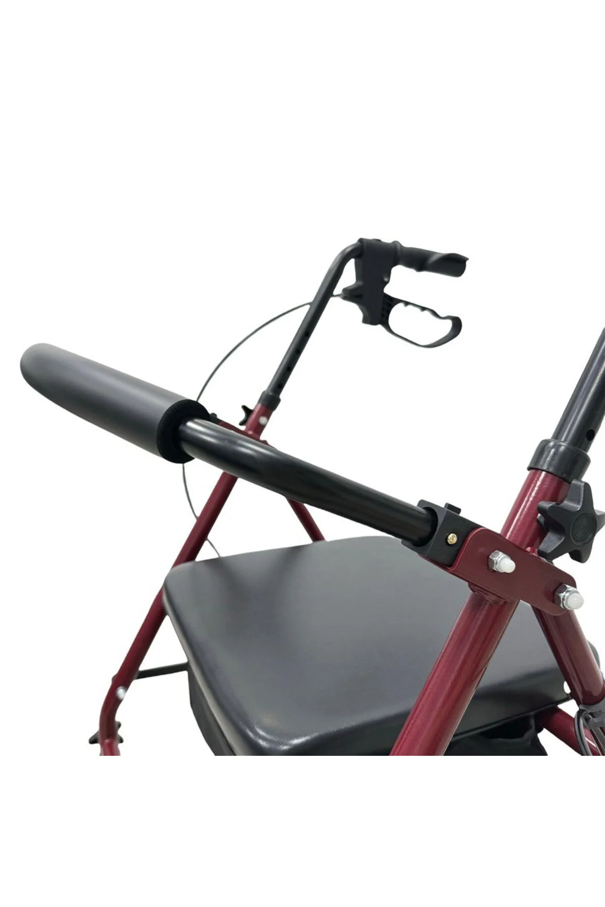 Ekonomik Rolatör Tekerlekli Rollator Yürüteç Hasta Yaşlı Yürüteci - Görsel 3