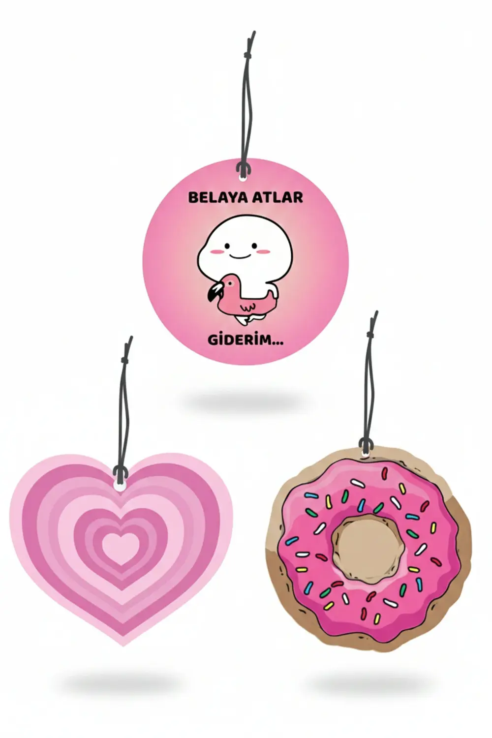 Ekonomik Tatlı Mutluluk Temalı Torpido Süsü ve Kokusu