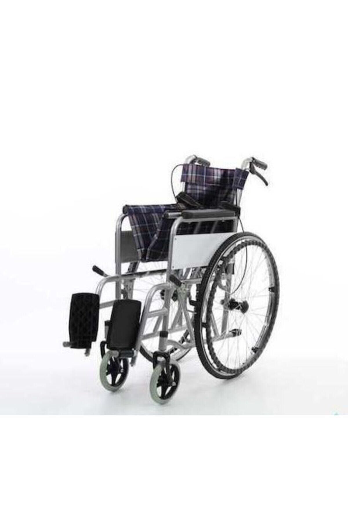 Ekose Tekerlekli Sandalye Katlanabilir