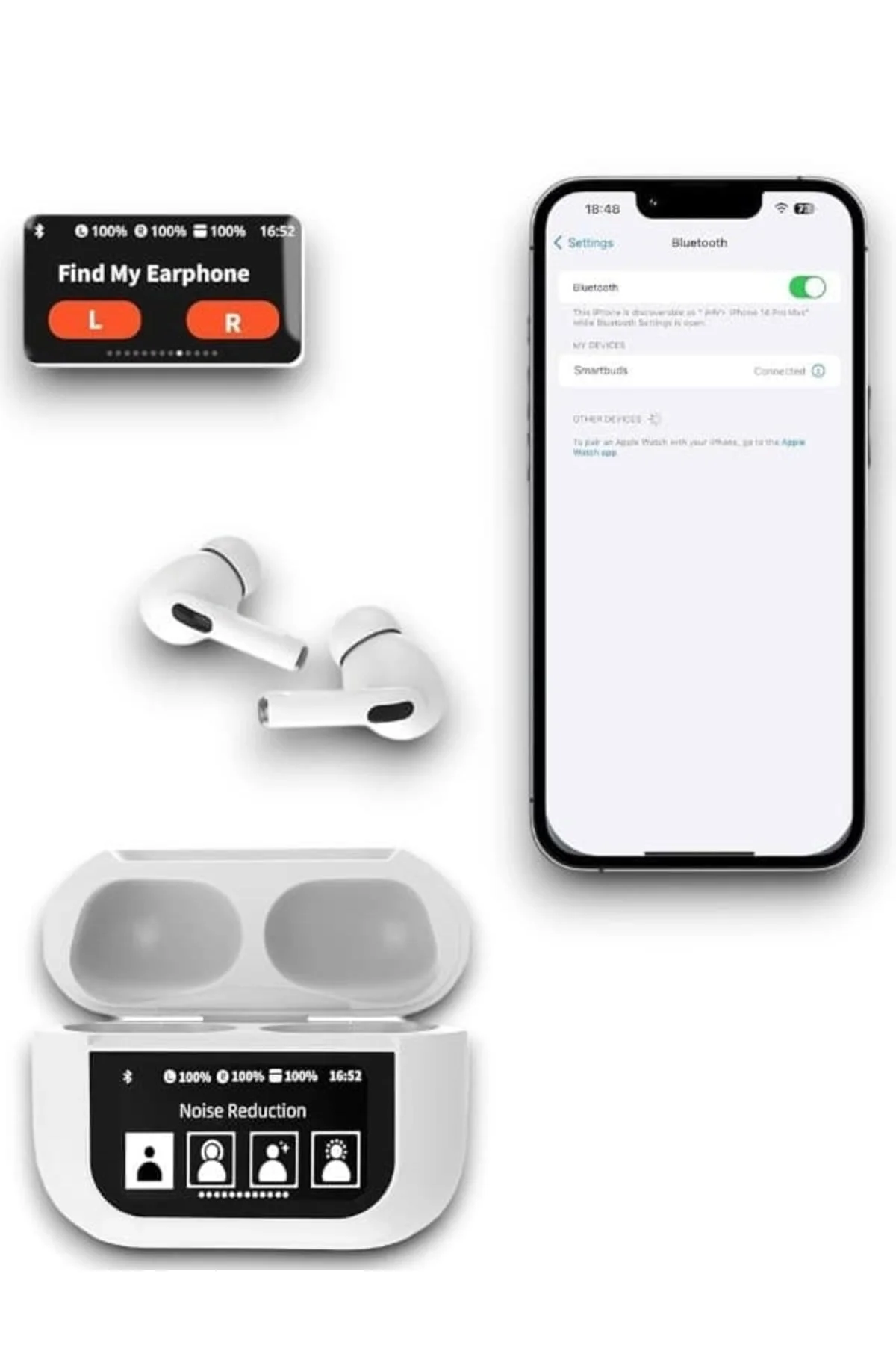 Ekranlı Airpods Pro