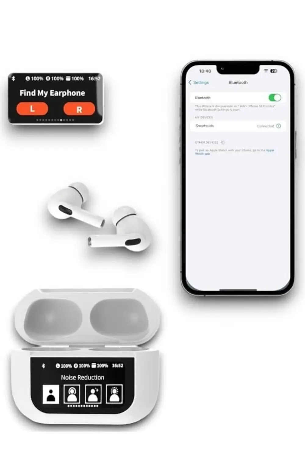 Ekranlı Airpods Pro