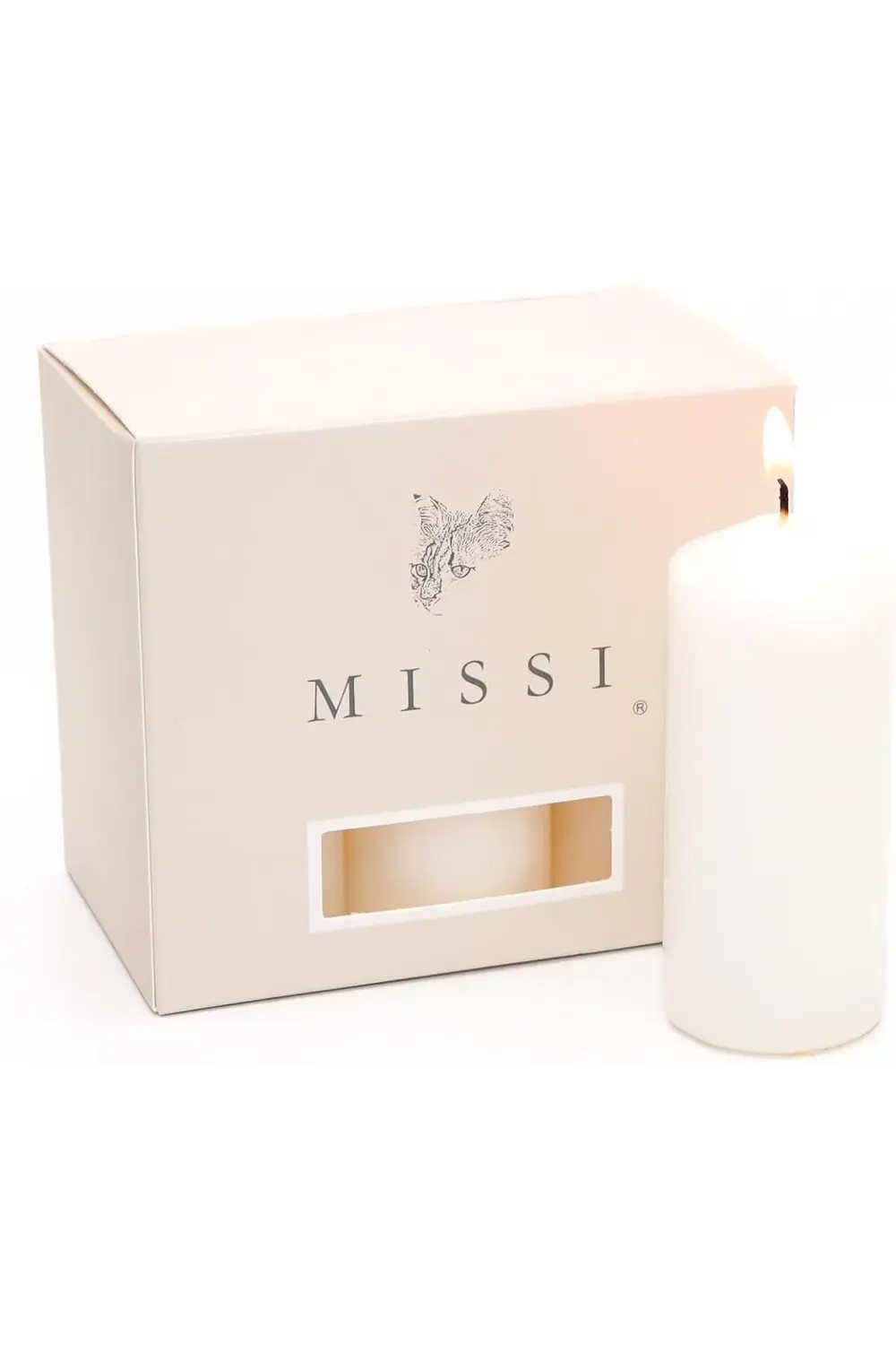 Ekru Bar Mum Seti (3,5X8 cm) 1178367