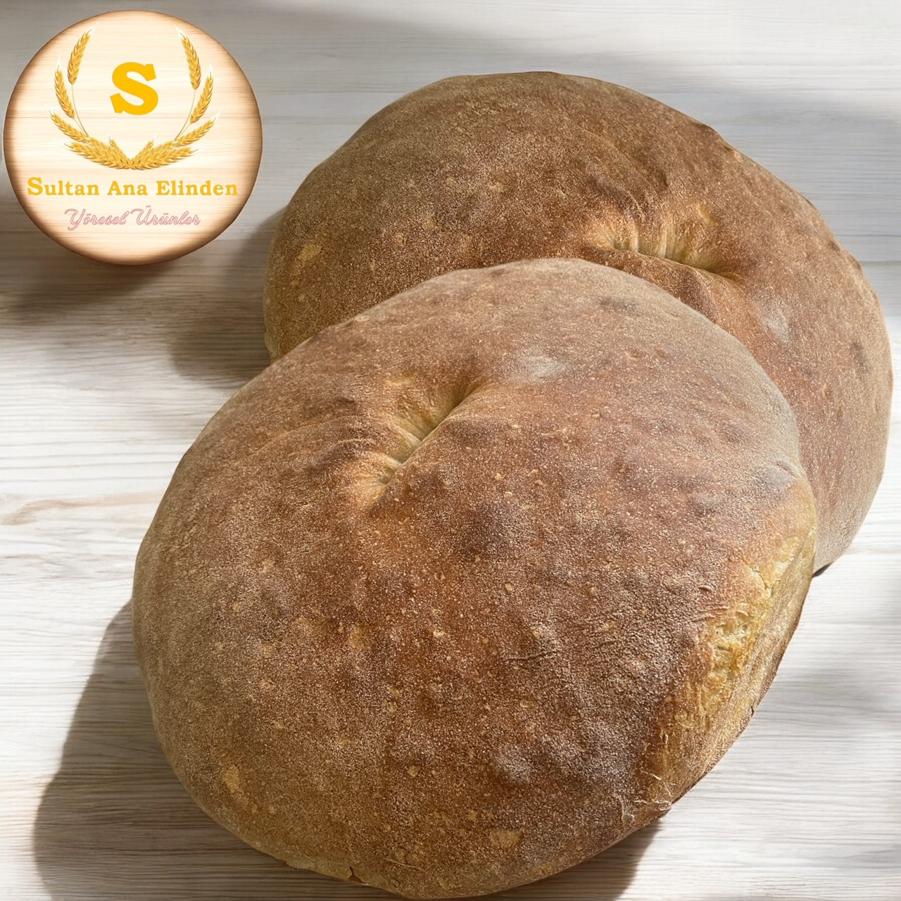 Sultan Ana Elinden Ekşi Mayalı Patatesli Köy Ekmeği 2X1900g