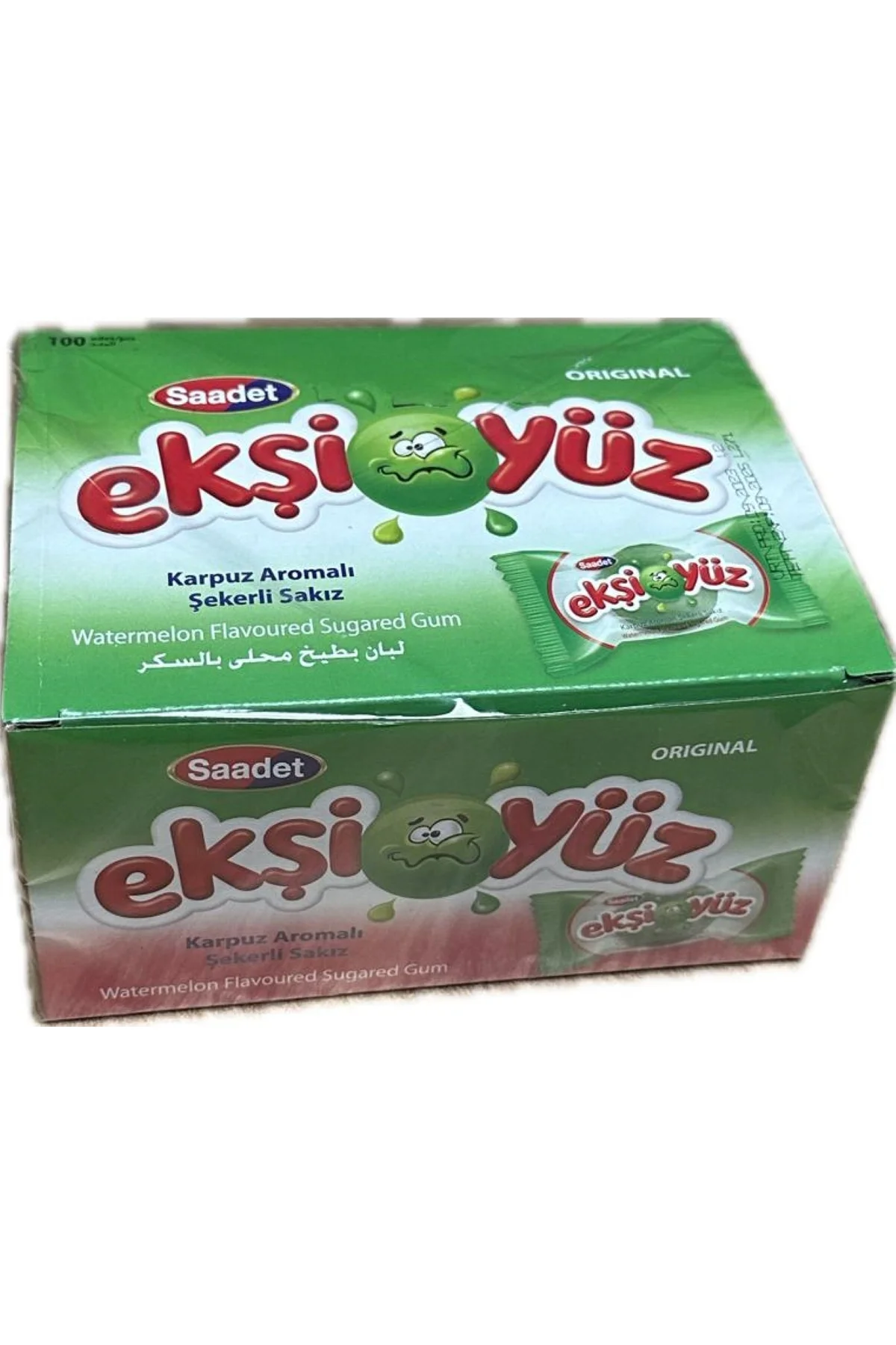 EKŞİ YÜZ SAKIZ KARPUZLU 100ADETLİ