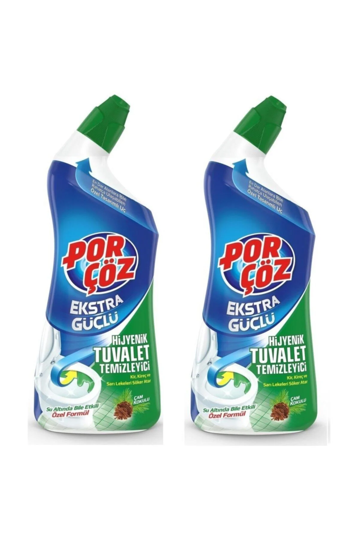 Ekstra Güçlü 750 ml Tuvalet Temizleyici X 2 Adet