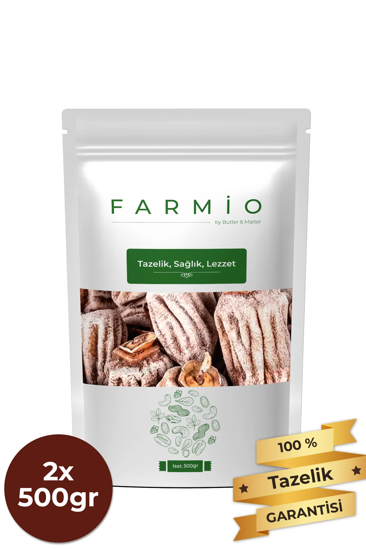 Ekstra Jumbo Cennet Hurması 1kg – Kurutulmuş Trabzon Hurması