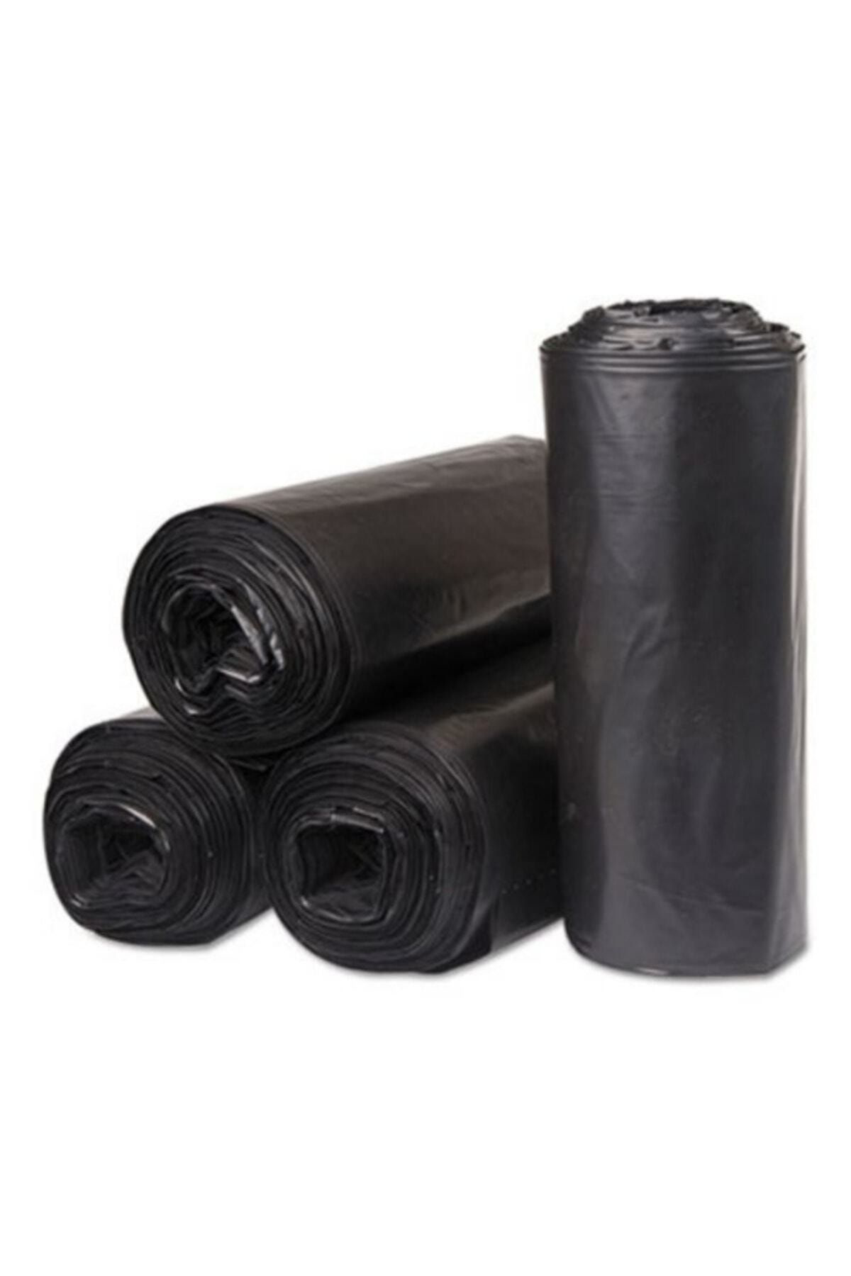 Eymarmarket Ekstra Kalın J650 Jumbo Boy Çöp Poşeti 80*110 Cm 10 Lu Rulo 5 Pak